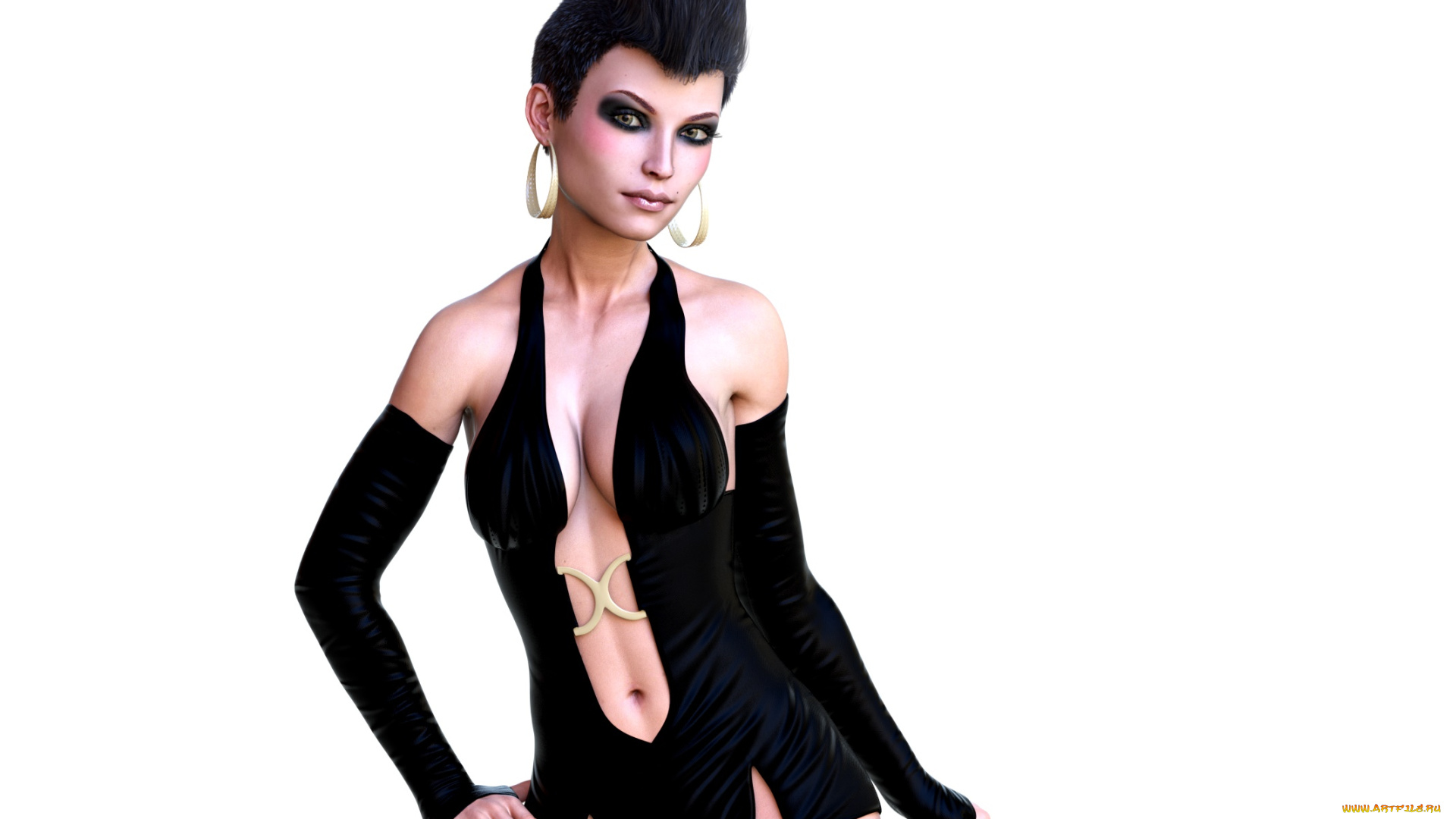 3д, графика, люди, , people, девушка, фон, взгляд