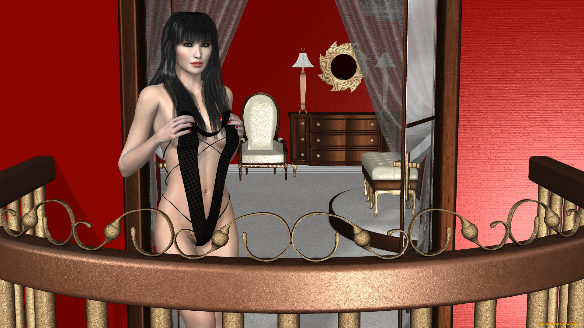 3д, графика, люди, , people, взгляд, девушка, фон