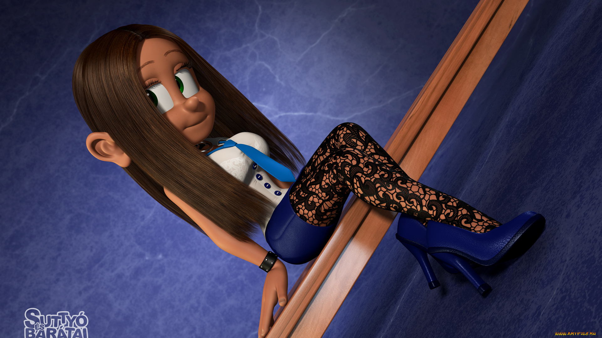 3д, графика, мультфильмы, и, в, игры, девушка, взгляд, фон