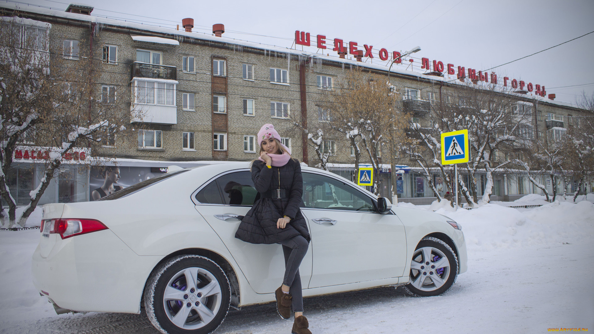 автомобили, -авто, с, девушками, honda, accord