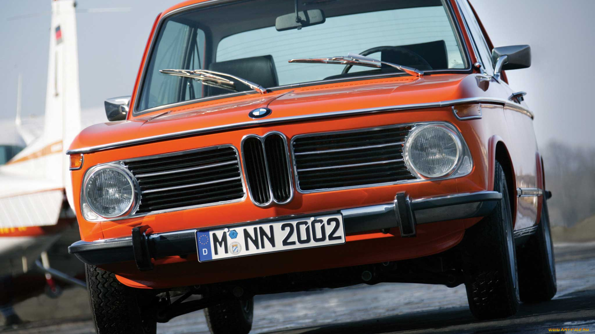 bmw, 2002tii, 2006, автомобили, bmw, 2002tii, 2006, оранжевый