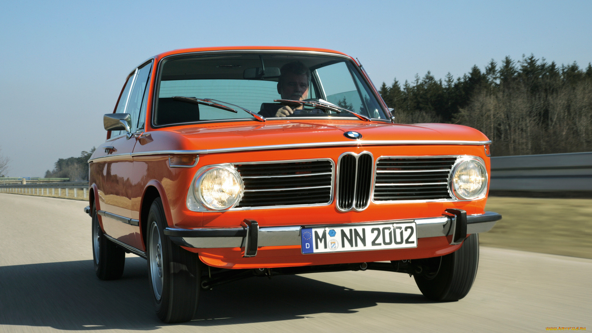 bmw, 2002tii, 2006, автомобили, bmw, 2002tii, 2006, оранжевый