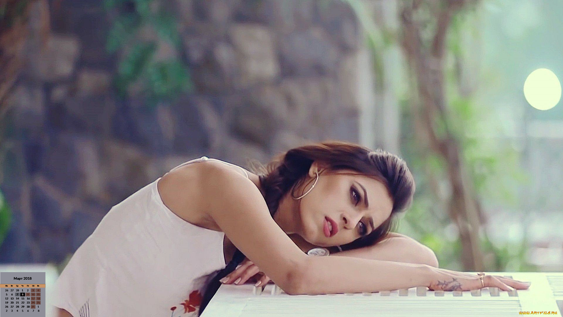 календари, девушки, 2018, грусть