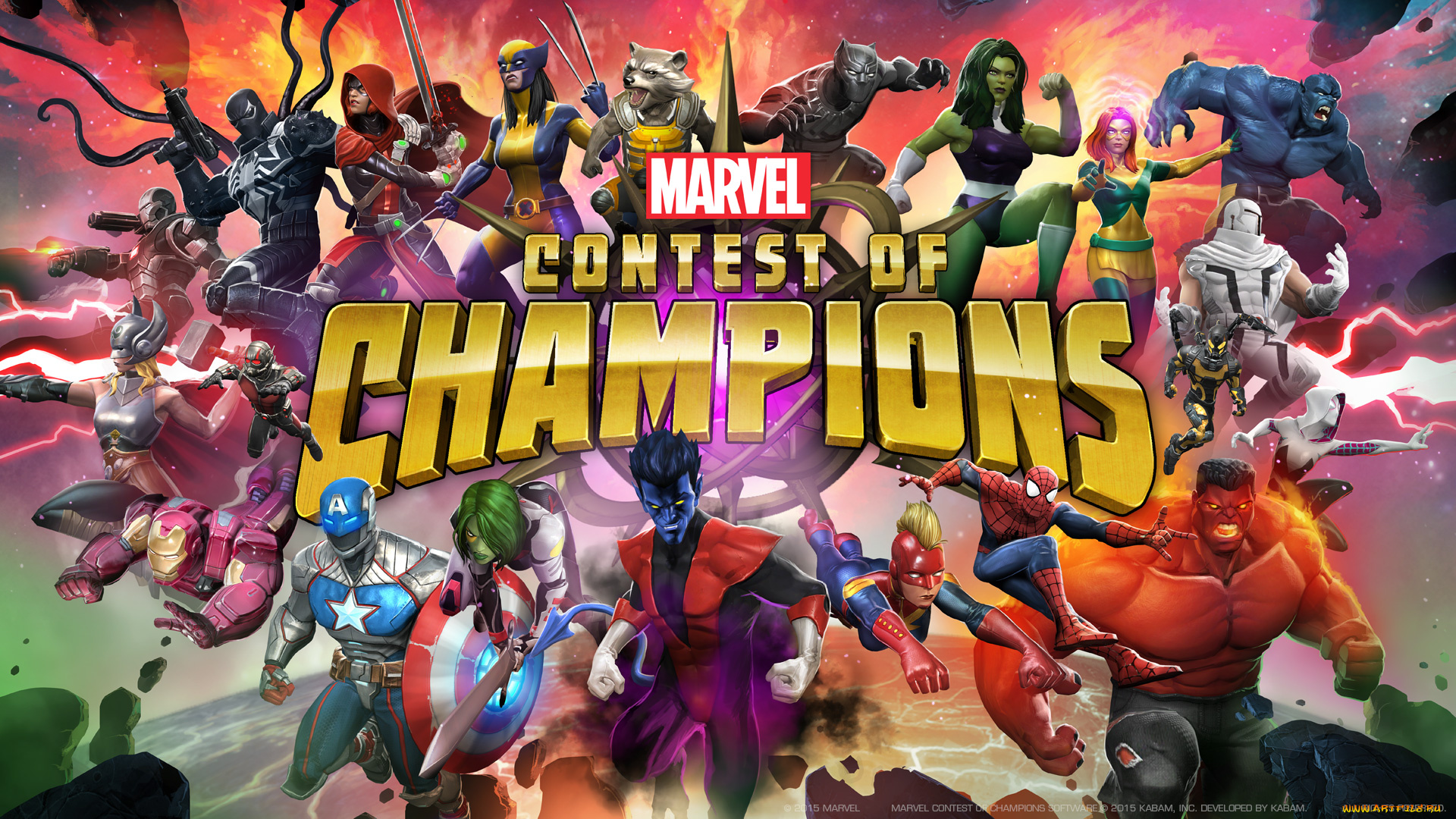 marvel, , contest, of, champions, видео, игры, contest, of, champions, файтинг, action