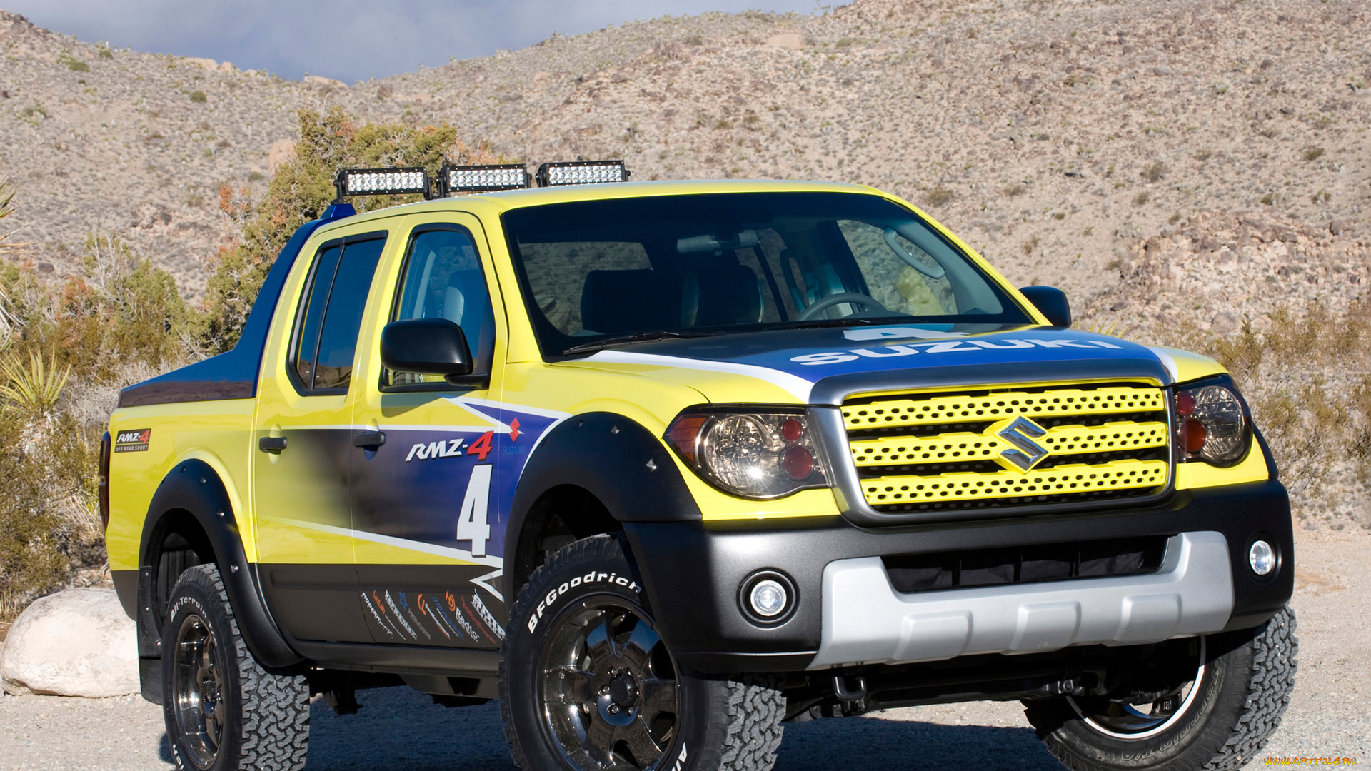 suzuki, equator, rmz-4, concept, 2008, автомобили, suzuki, 2008, concept, equator, rmz-4