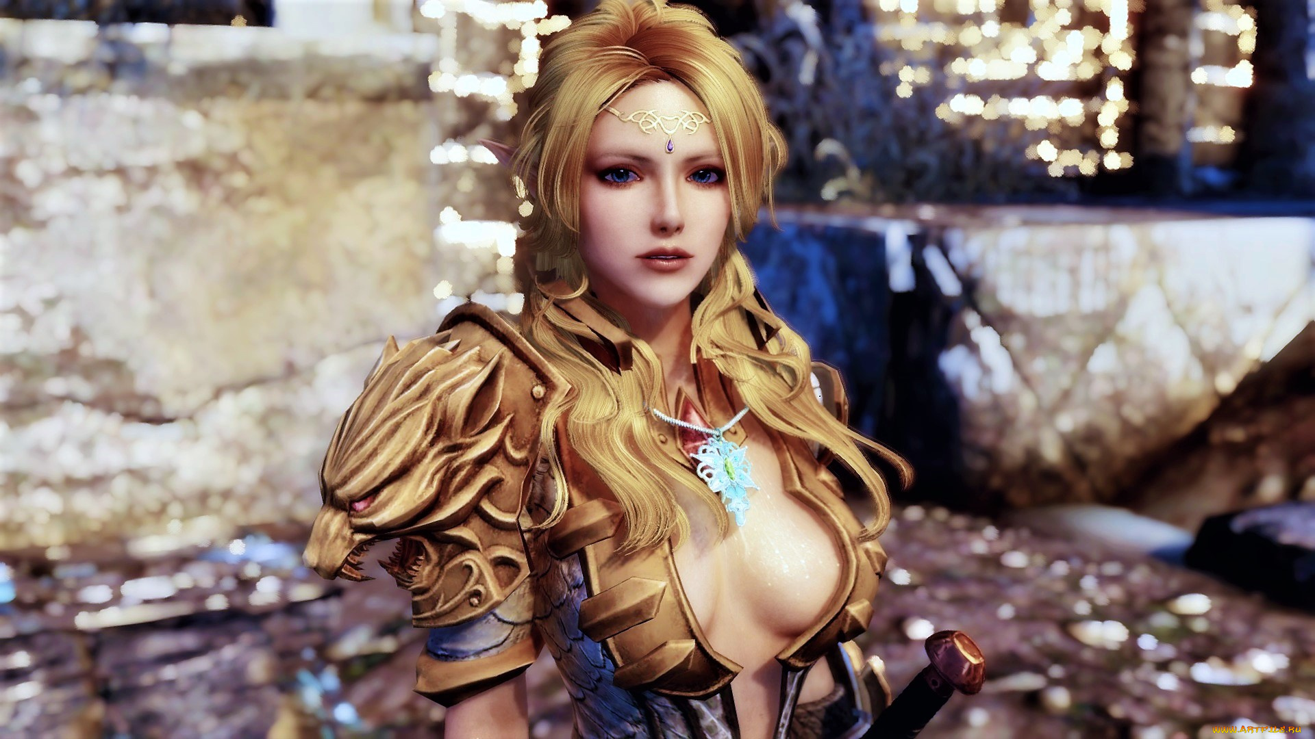 видео, игры, the, elder, scrolls, v, , skyrim, компаньонки, девушки, skyrim, диана, игры