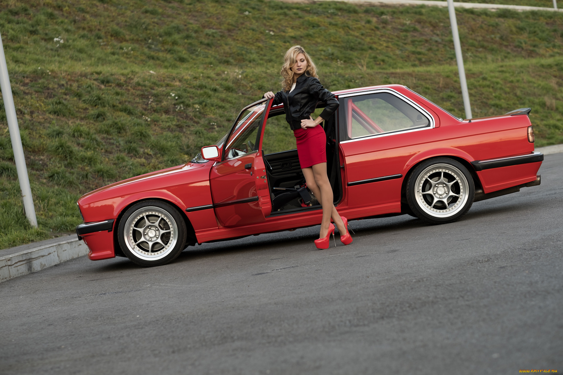 автомобили, -авто, с, девушками, bmw