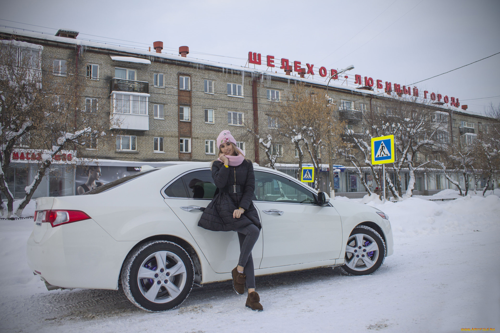 автомобили, -авто, с, девушками, honda, accord