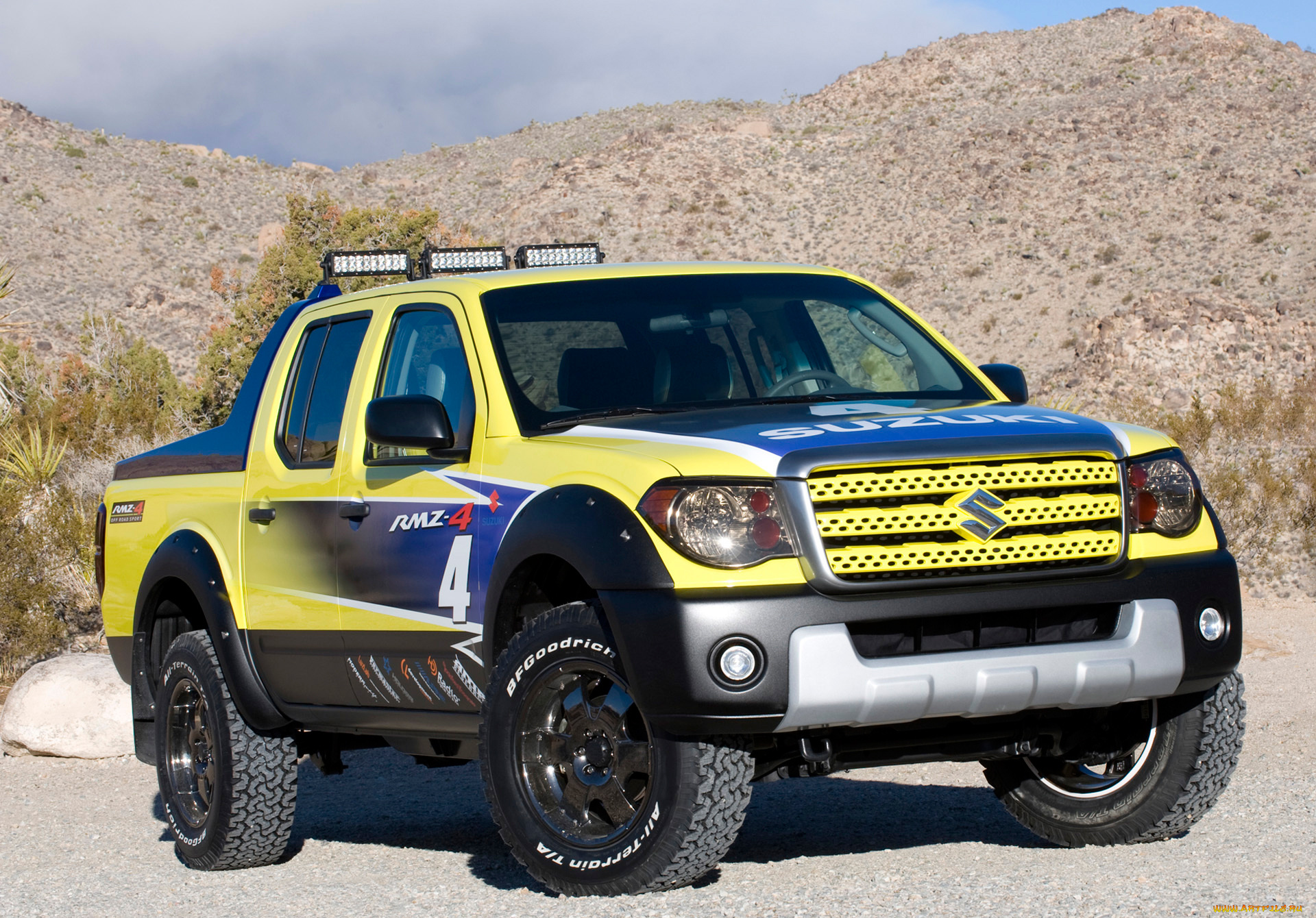 suzuki, equator, rmz-4, concept, 2008, автомобили, suzuki, 2008, concept, equator, rmz-4