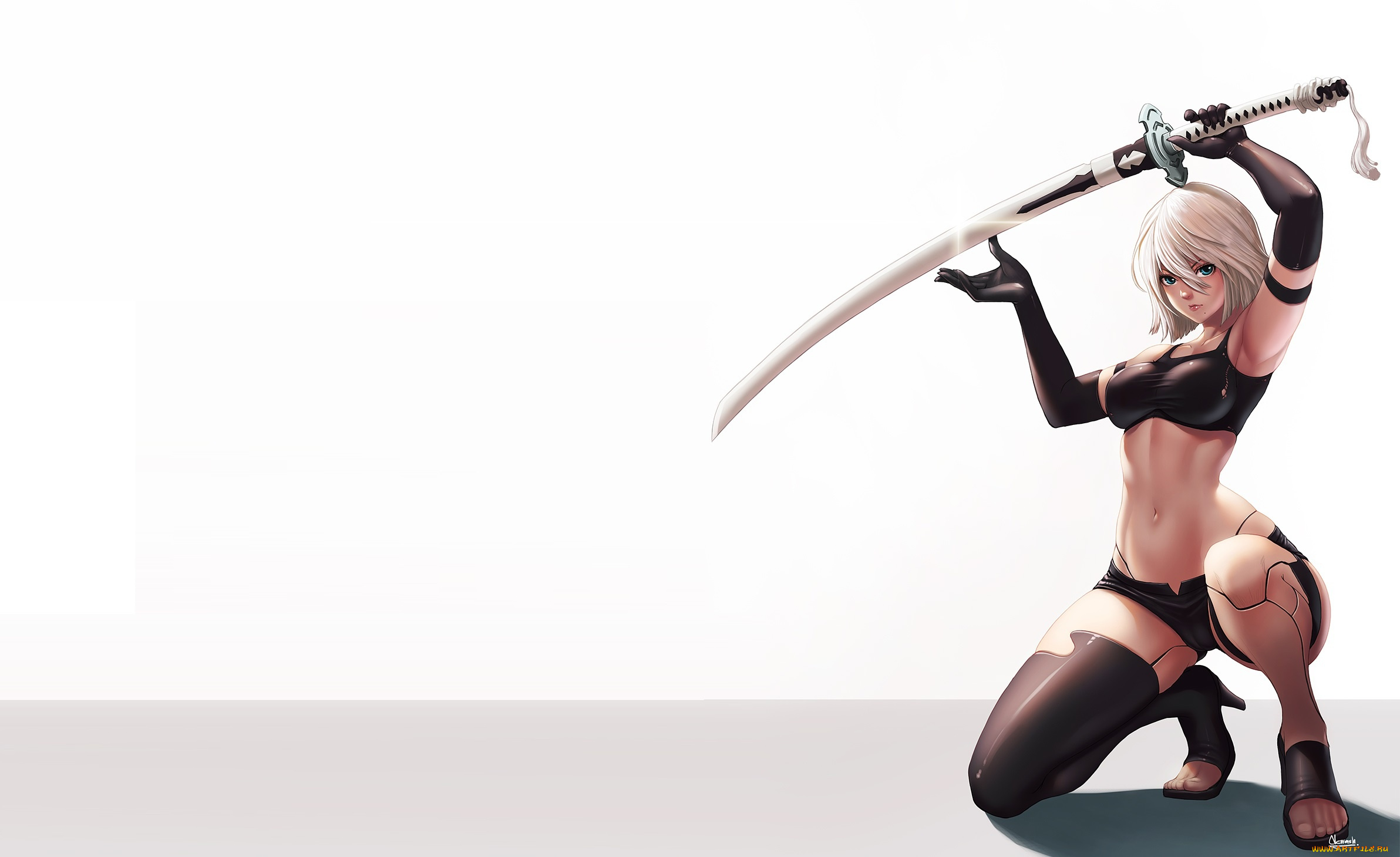 видео, игры, nier, , automata, automata, арт, игра