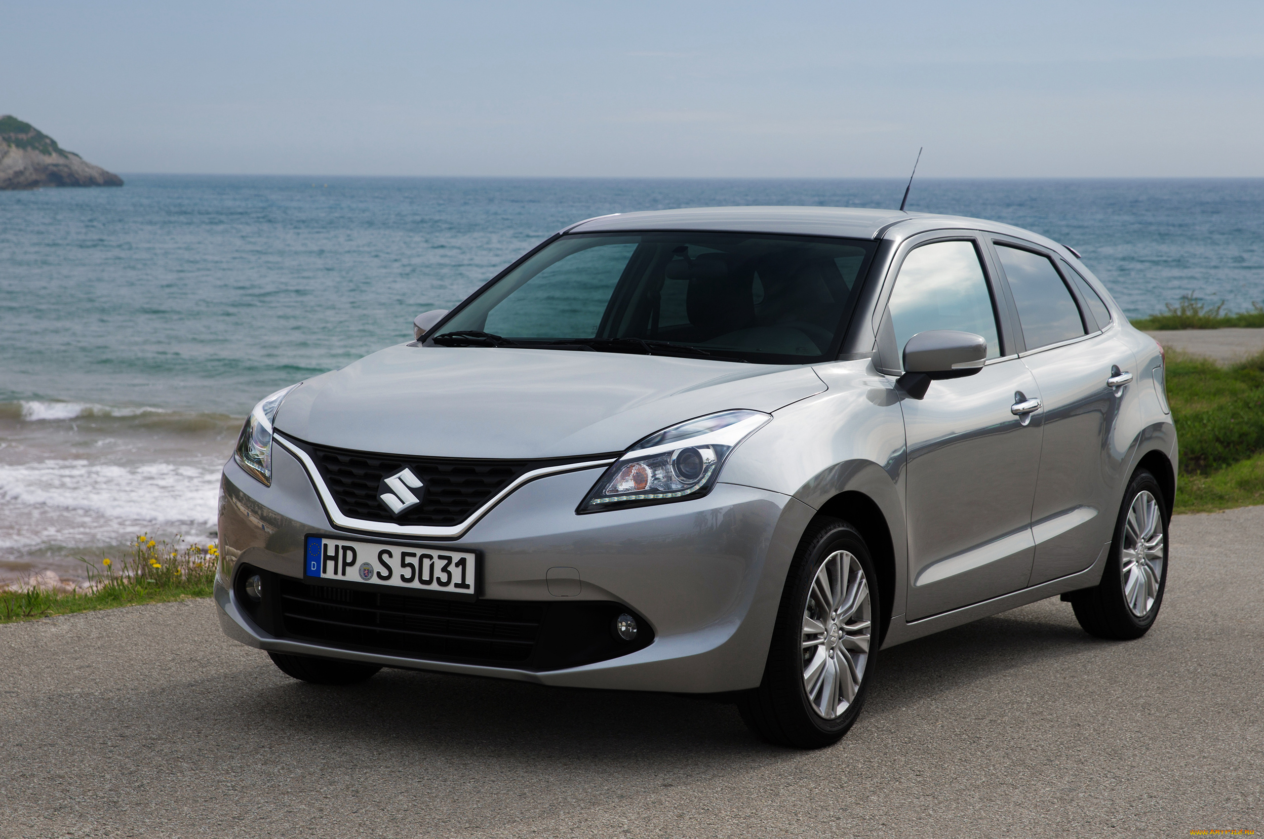 suzuki, baleno, 2015, автомобили, suzuki, серый, металлик, baleno, 2015