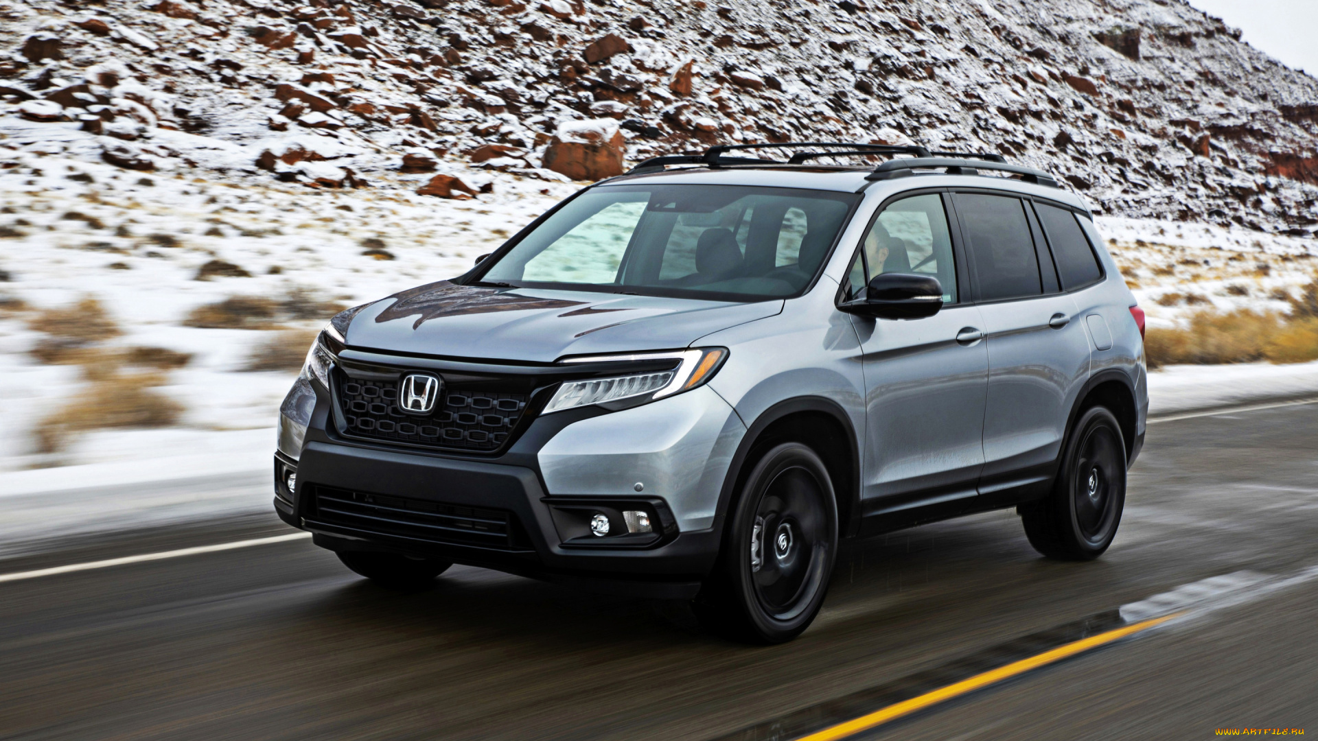 2019, honda, passport, автомобили, honda, внедорожник, серый, хонда, японские, новый
