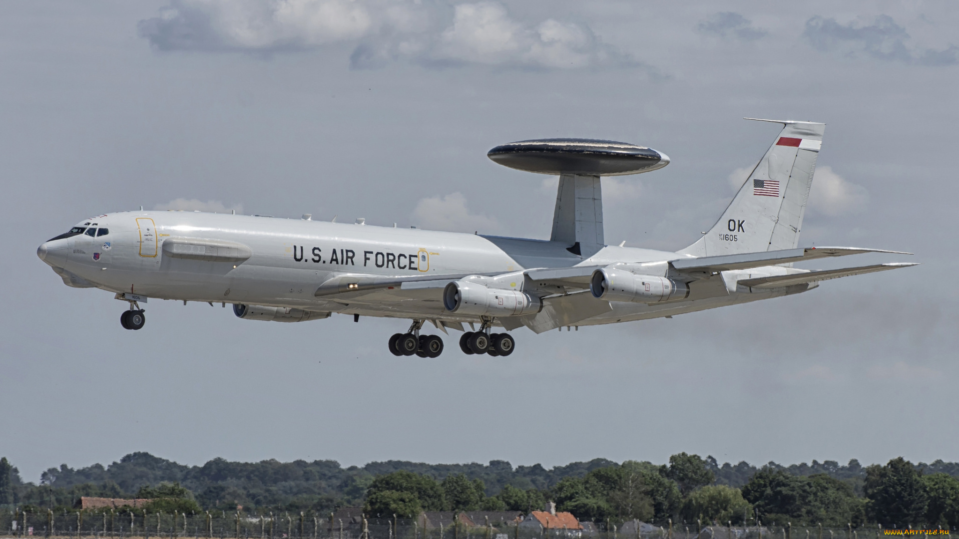 boeing, e3b, авиация, боевые, самолёты, ввс