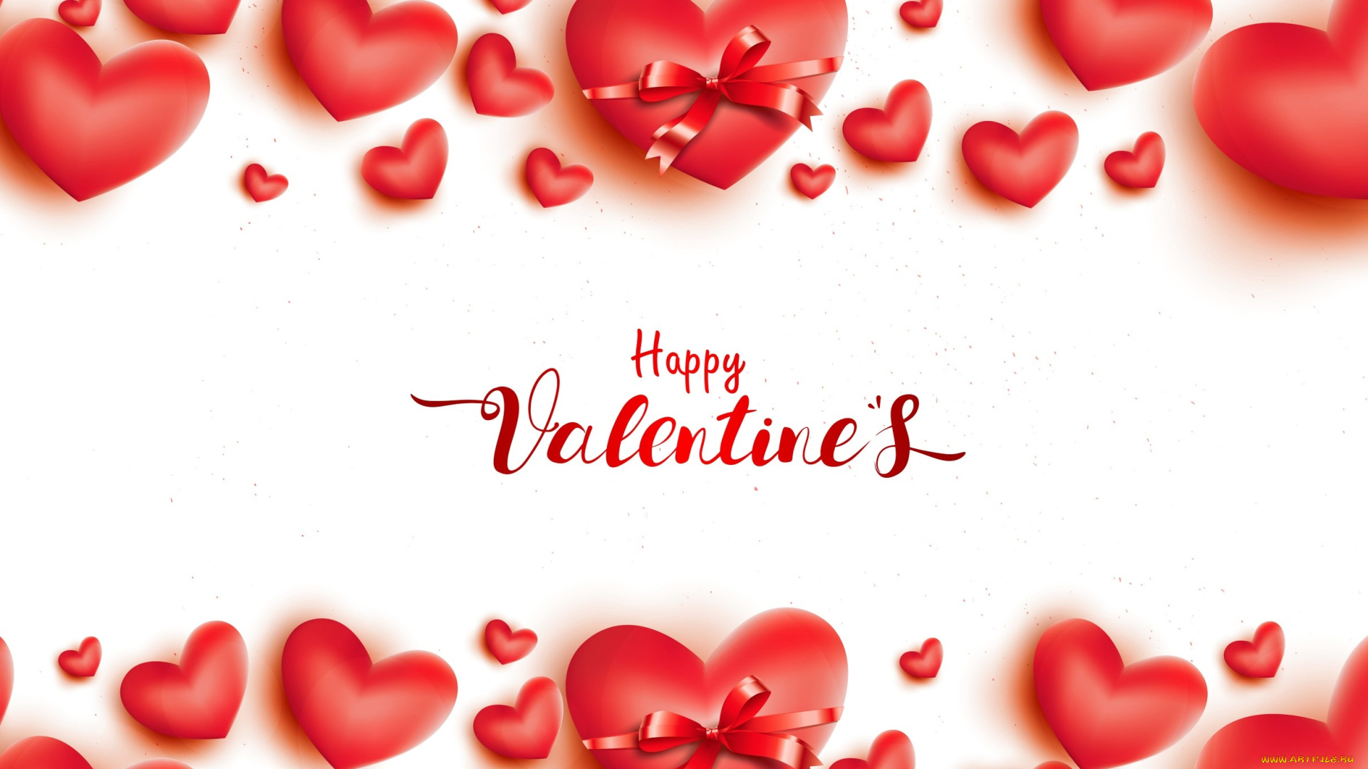 праздничные, день, святого, валентина, , сердечки, , любовь, фон, сердечки