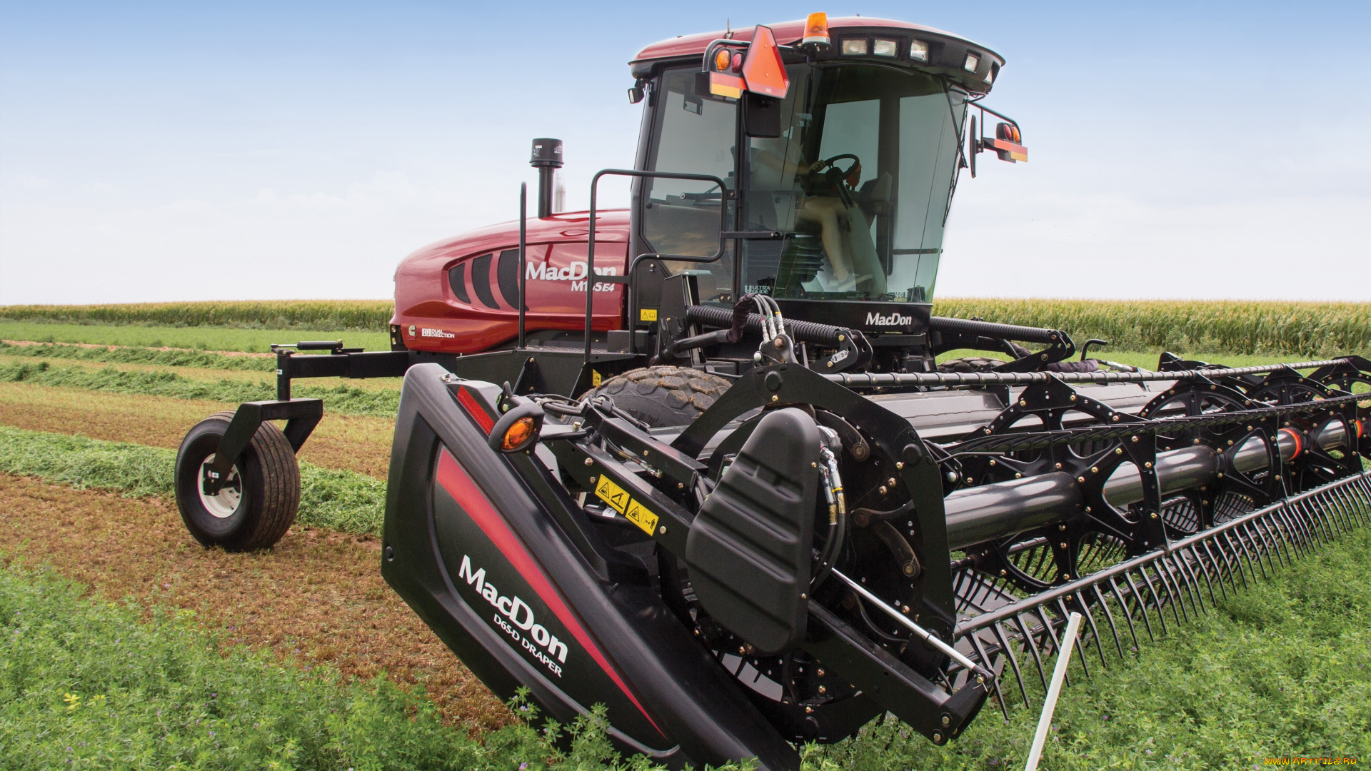 техника, комбайны, macdon