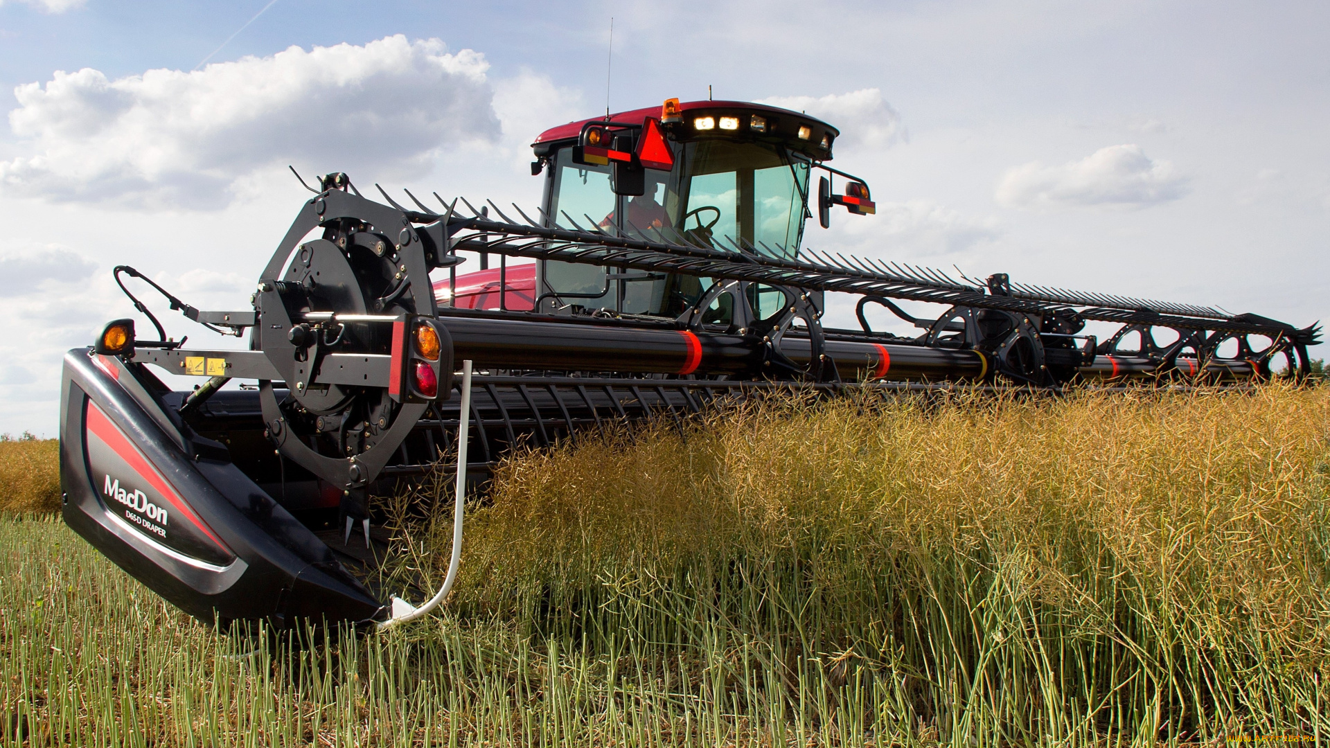 техника, комбайны, macdon