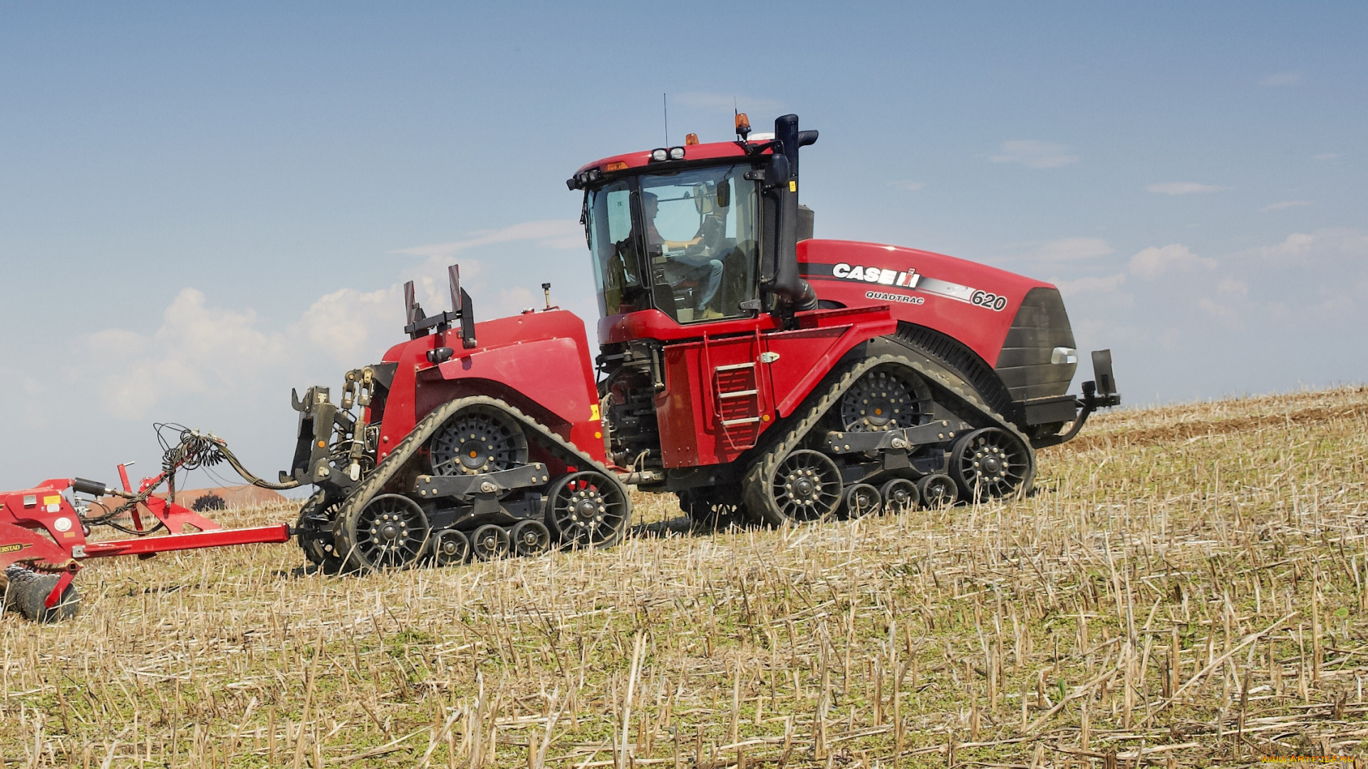 техника, тракторы, на, гусенецах, case