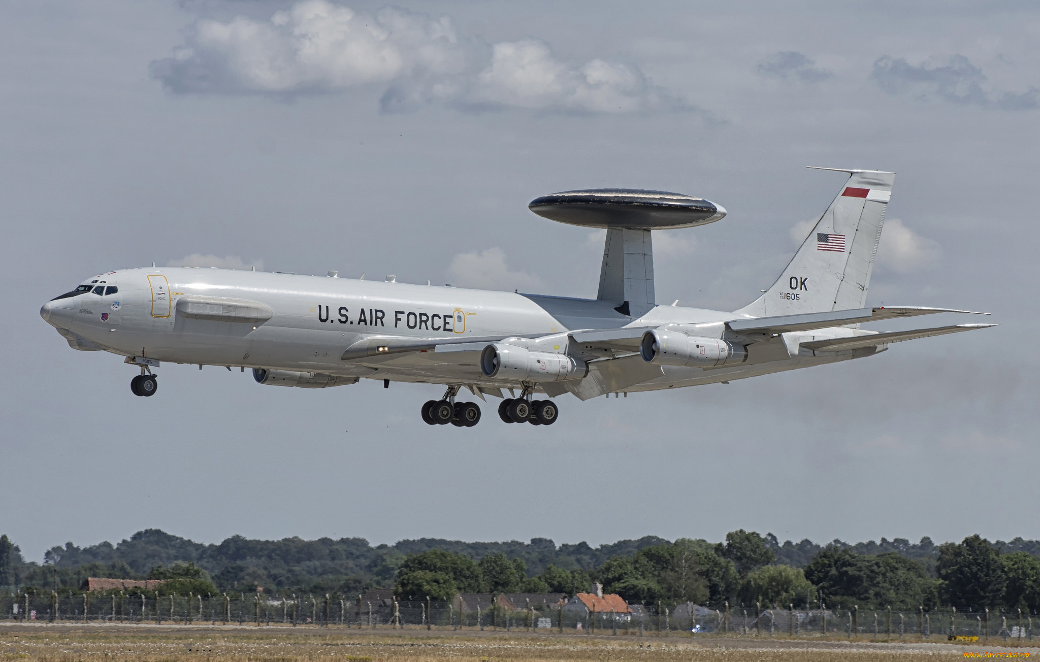 boeing, e3b, авиация, боевые, самолёты, ввс