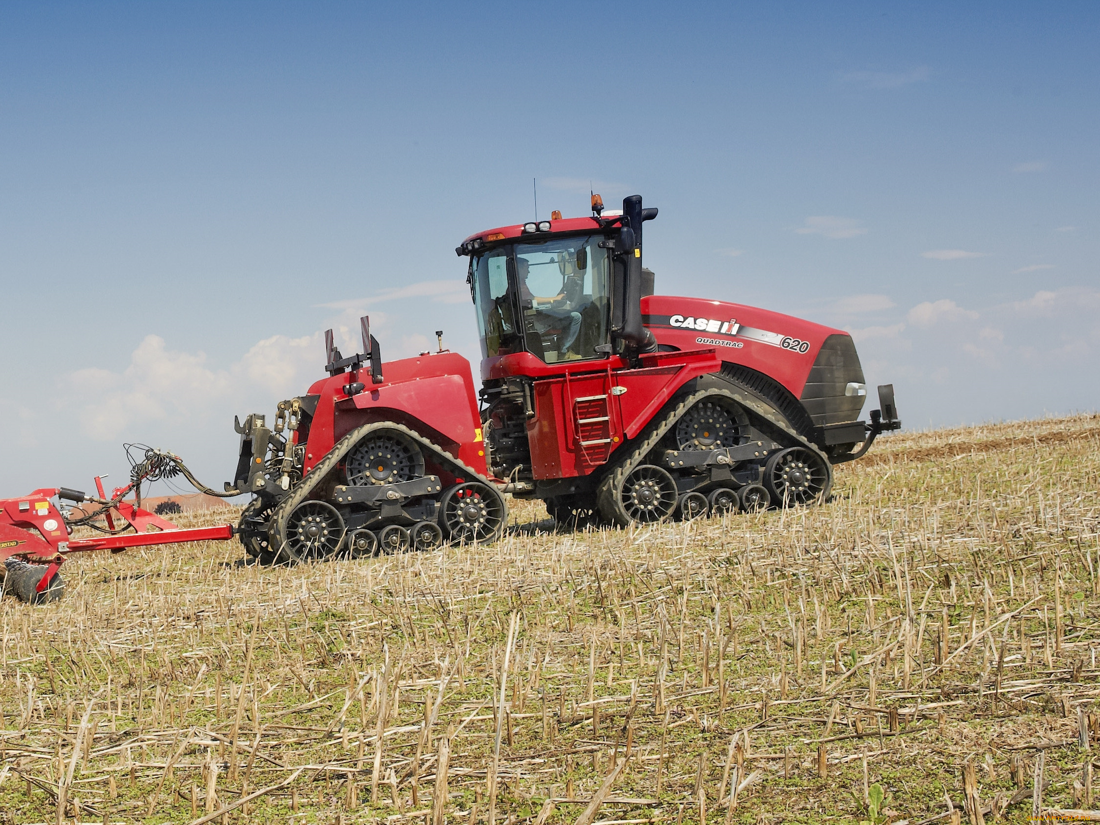 техника, тракторы, на, гусенецах, case