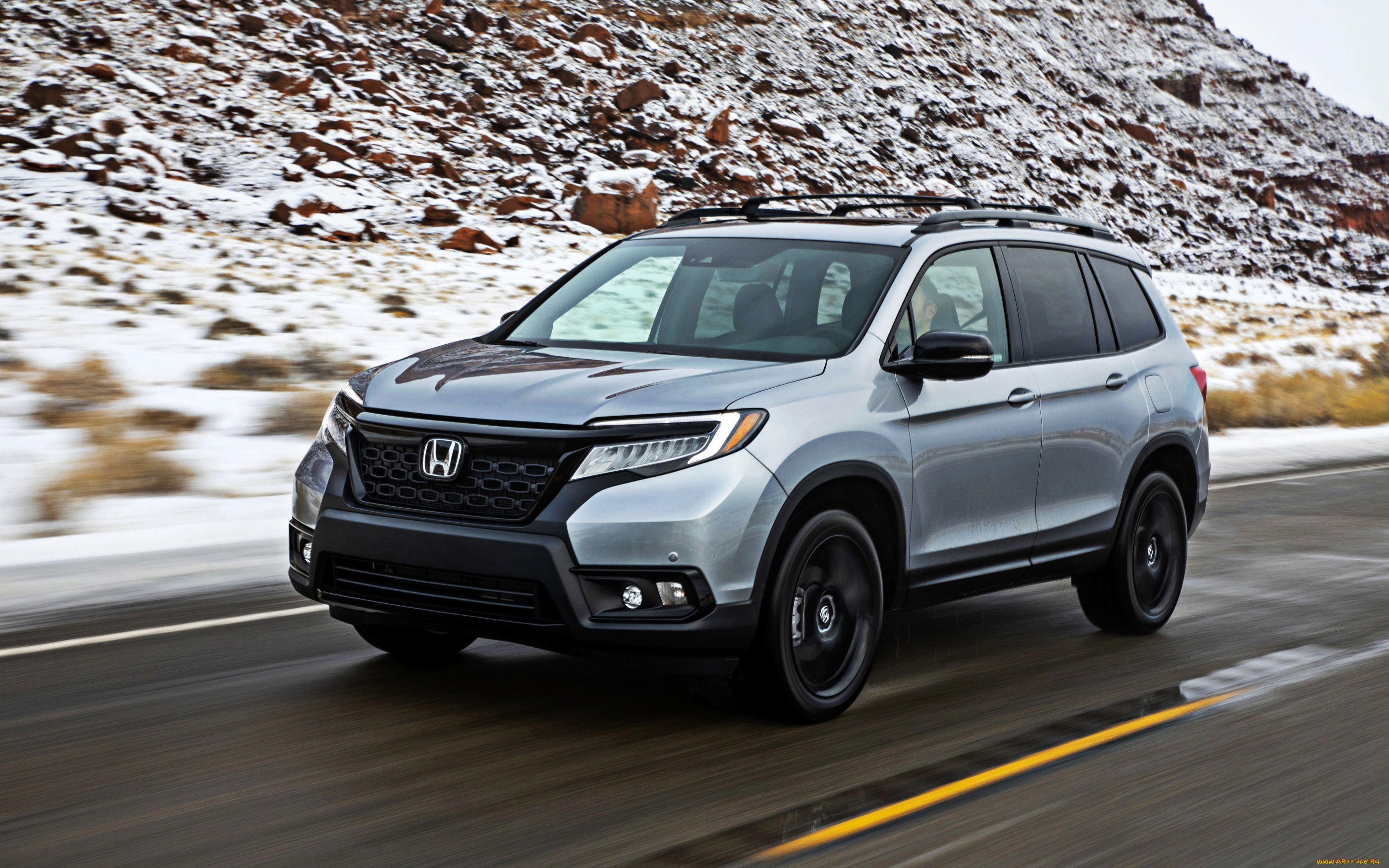 2019, honda, passport, автомобили, honda, внедорожник, серый, хонда, японские, новый