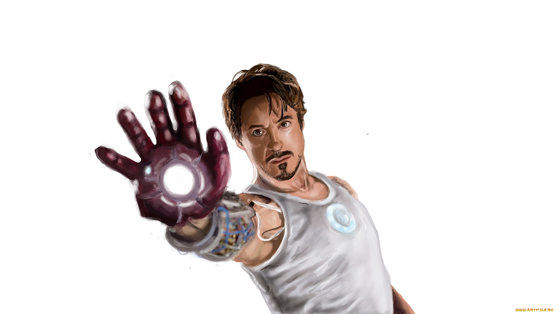 рисованное, кино, тони, старк, роберт, дауни, мл, железный, человек