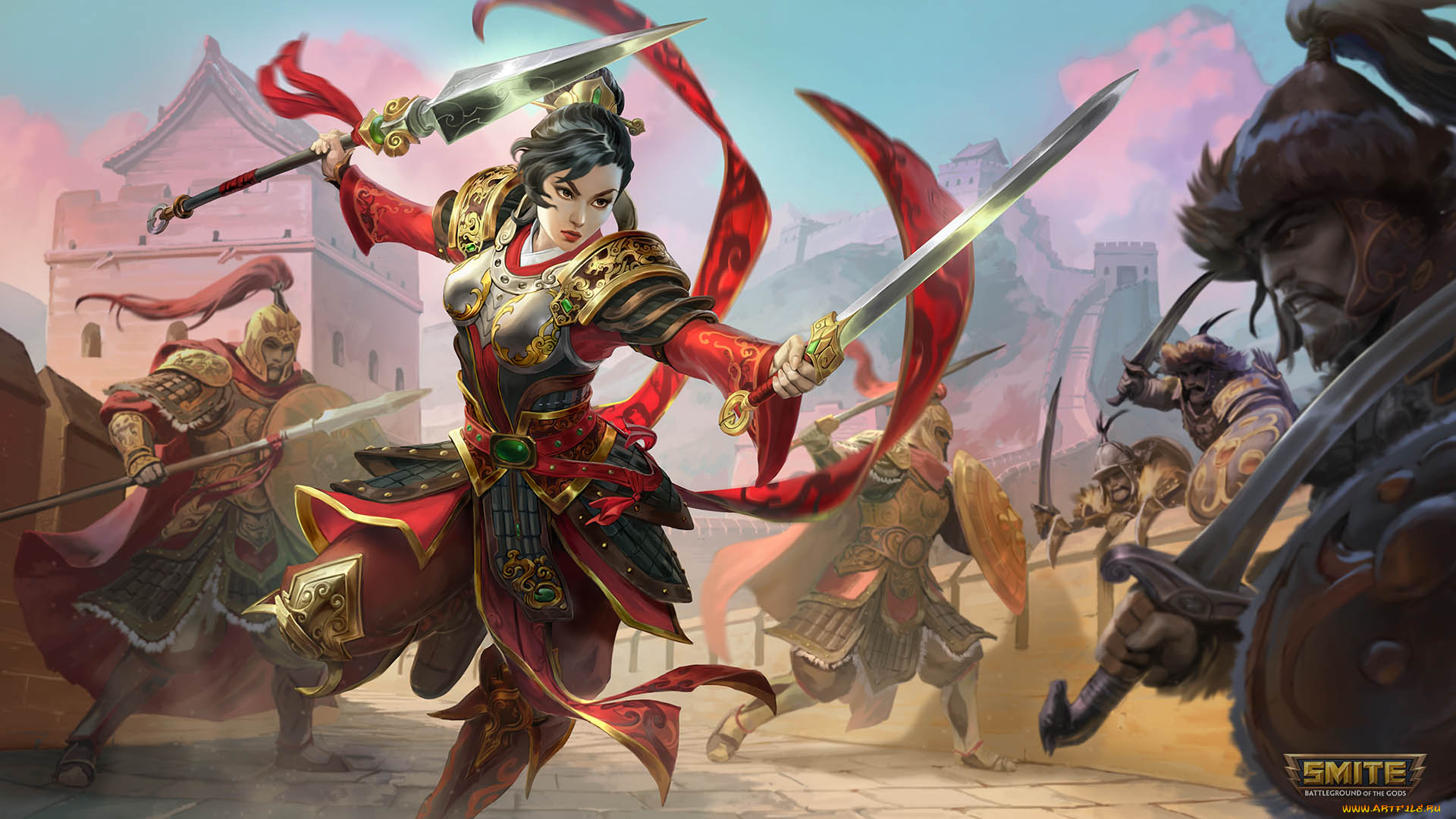 видео, игры, smite