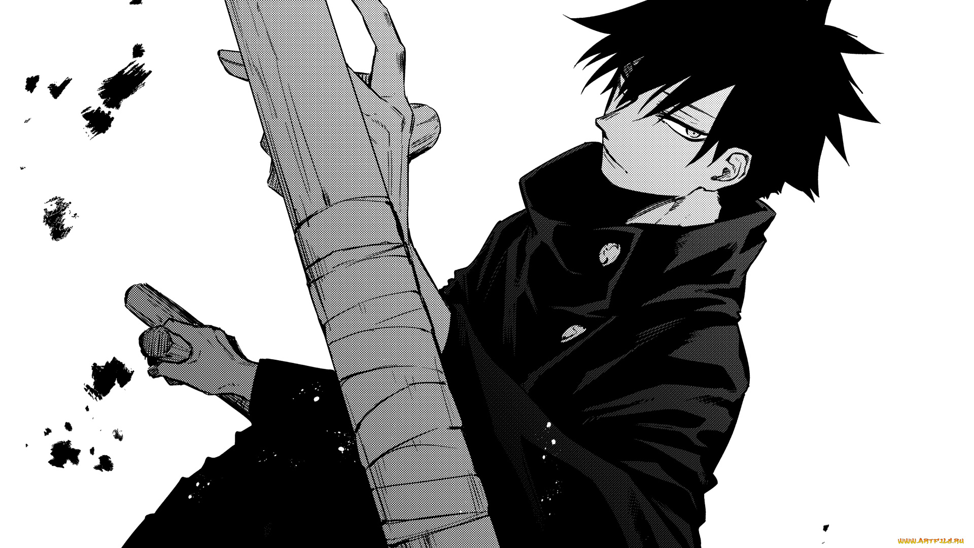 аниме, jujutsu, kaisen, магическая, битва