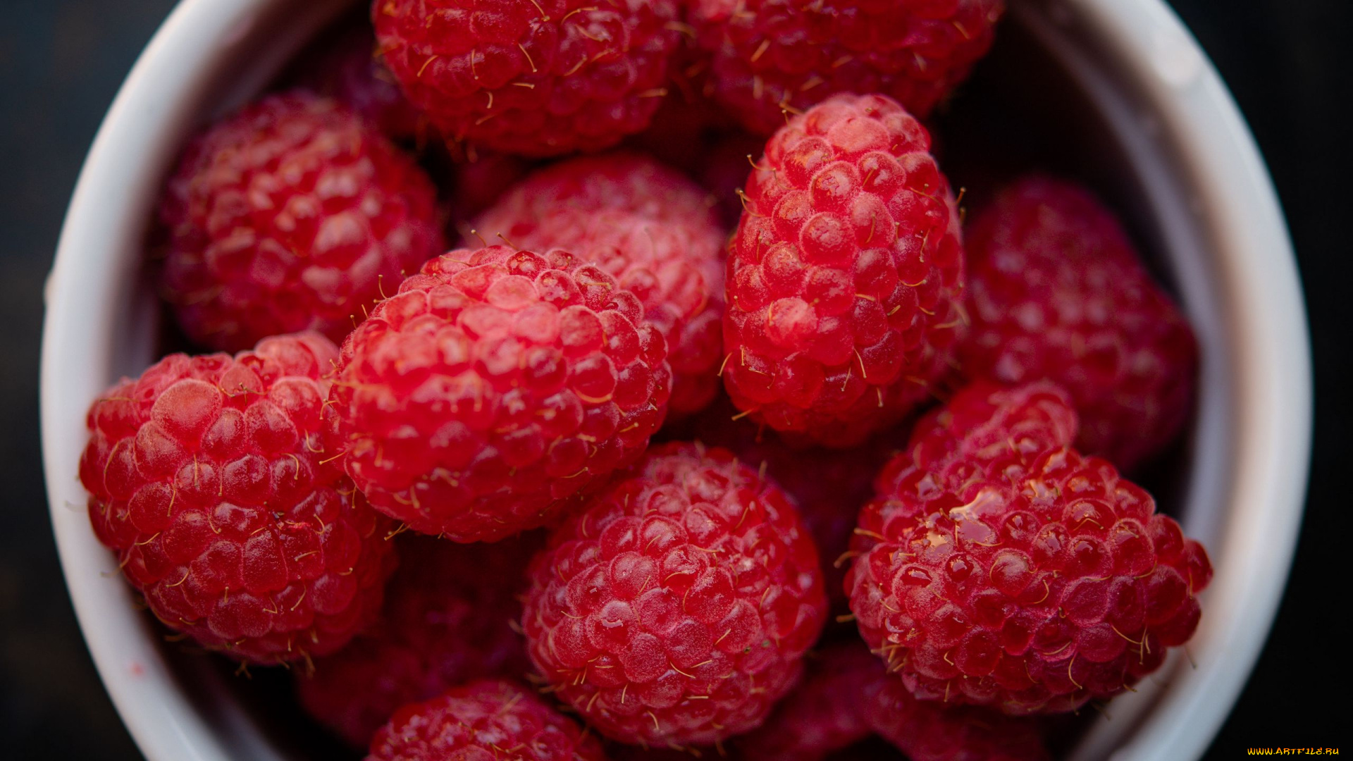 еда, малина, спелая, ягоды, макро