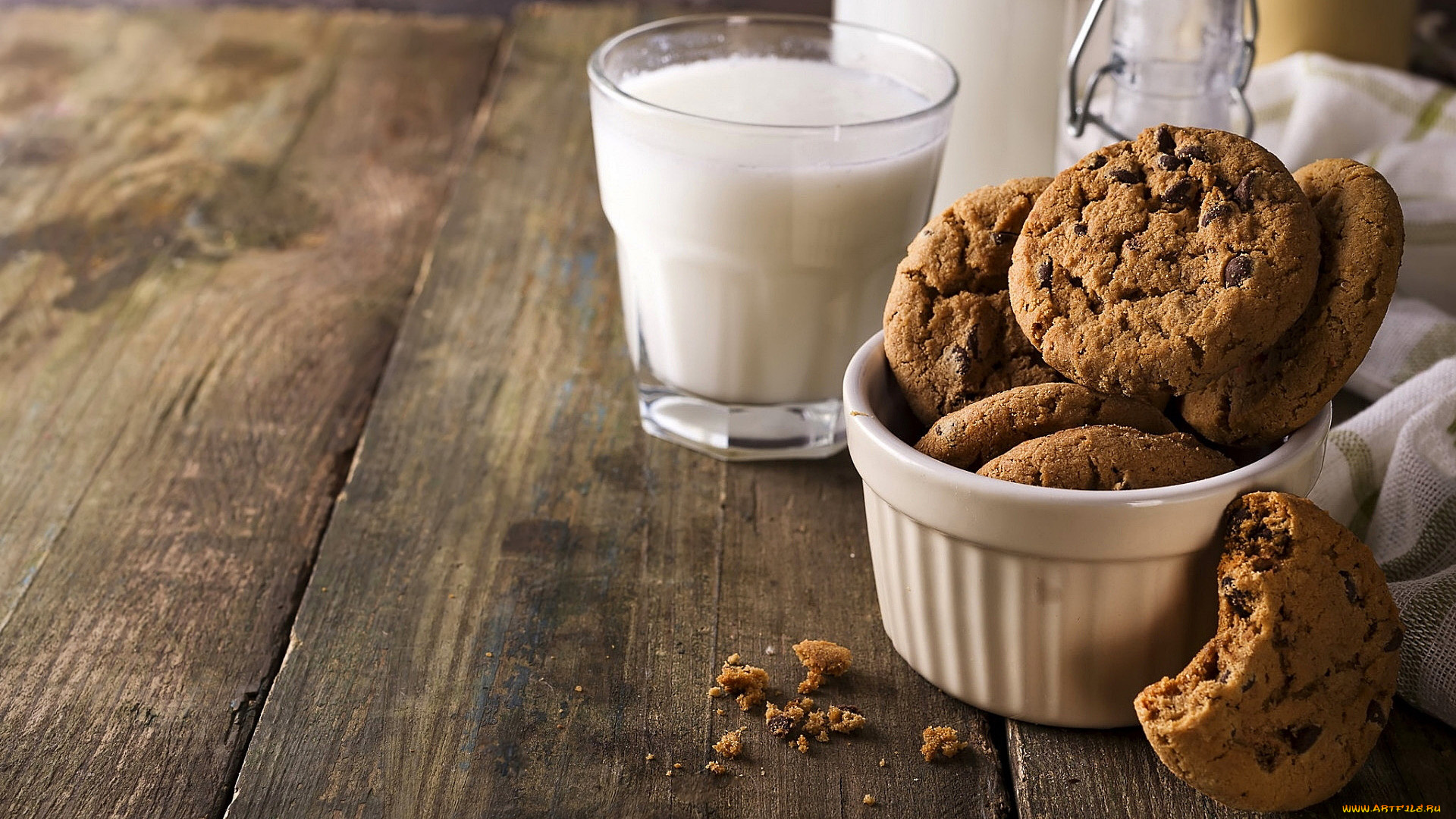 еда, пирожные, , кексы, , печенье, печенье, молоко