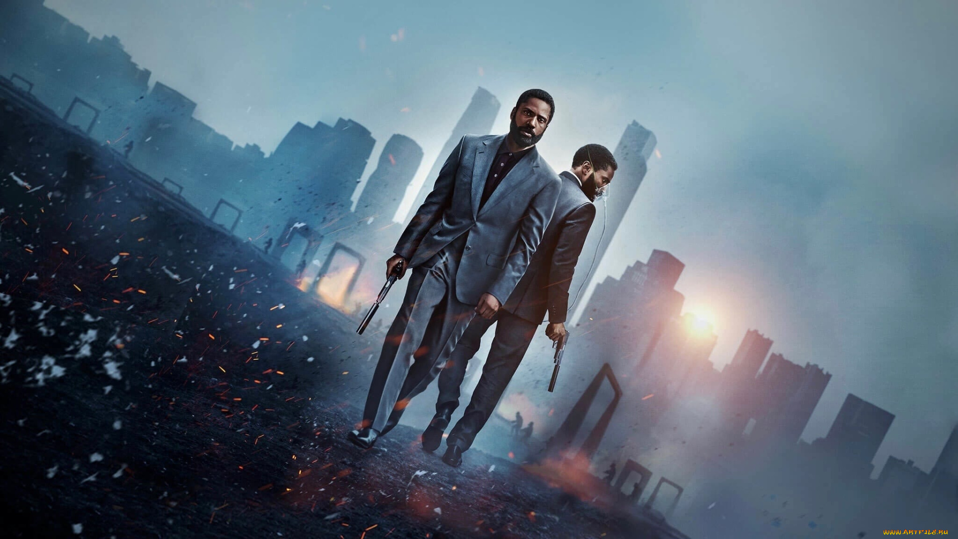 tenet, , , 2020, кино, фильмы, tenet, постер, довод, великобритания, сша, фантастика, боевик, джон, дэвид, вашингтон, кристофер, нолан, триллер