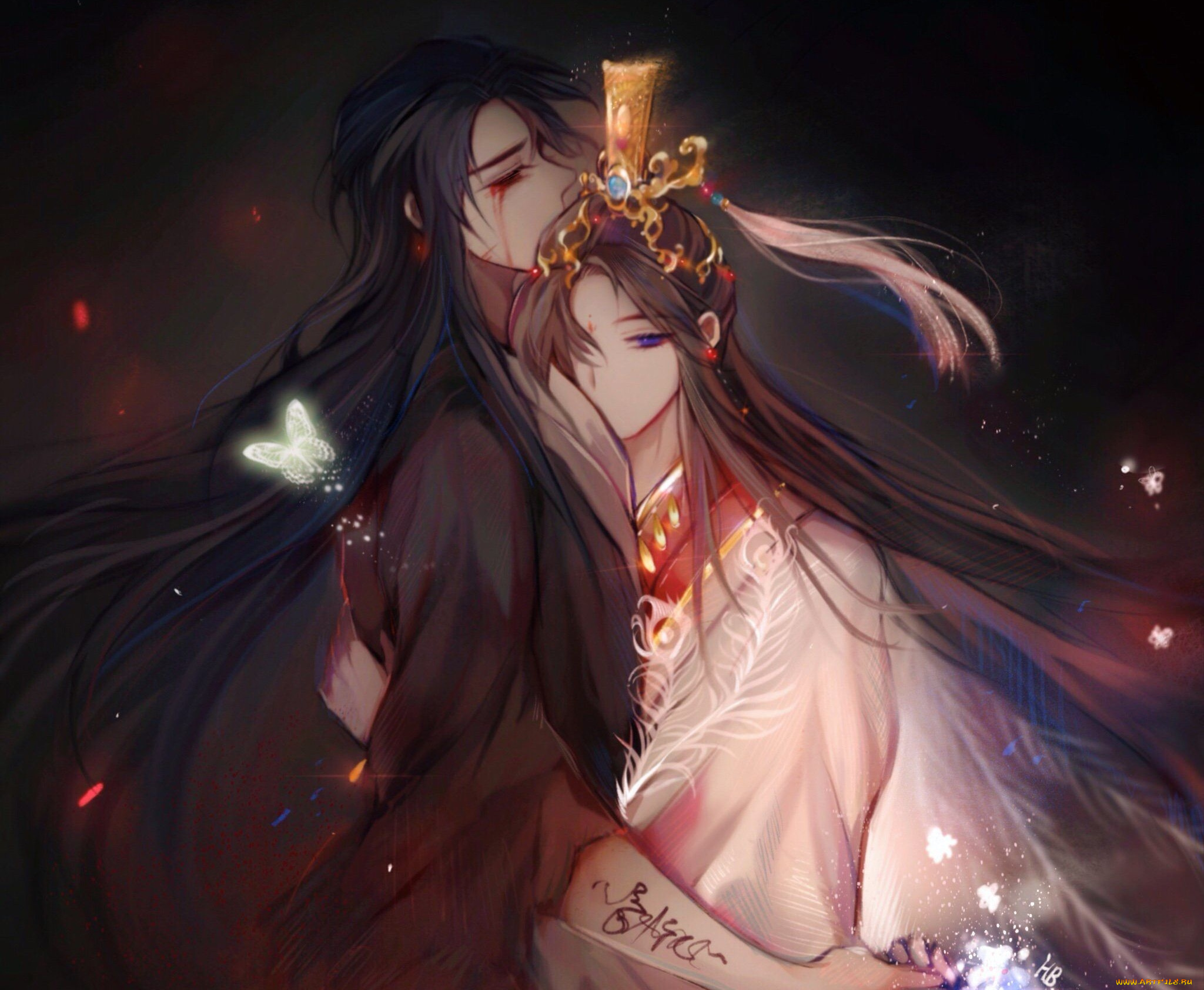 аниме, tian, guan, ci, fu, благословение, небожителей, tian, guan, ci, fu, мосян, тунсю