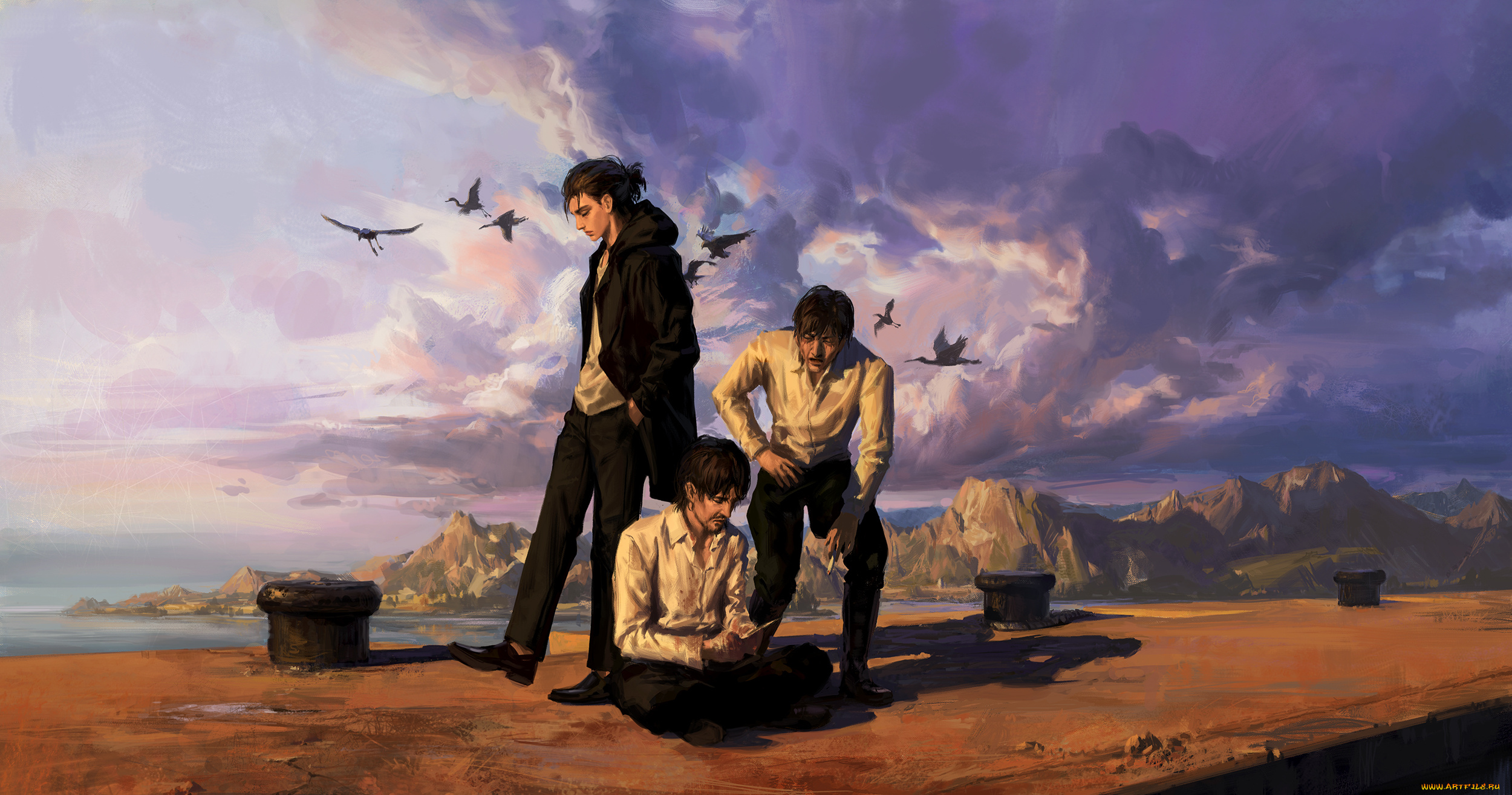 аниме, shingeki, no, kyojin, attack, on, titan