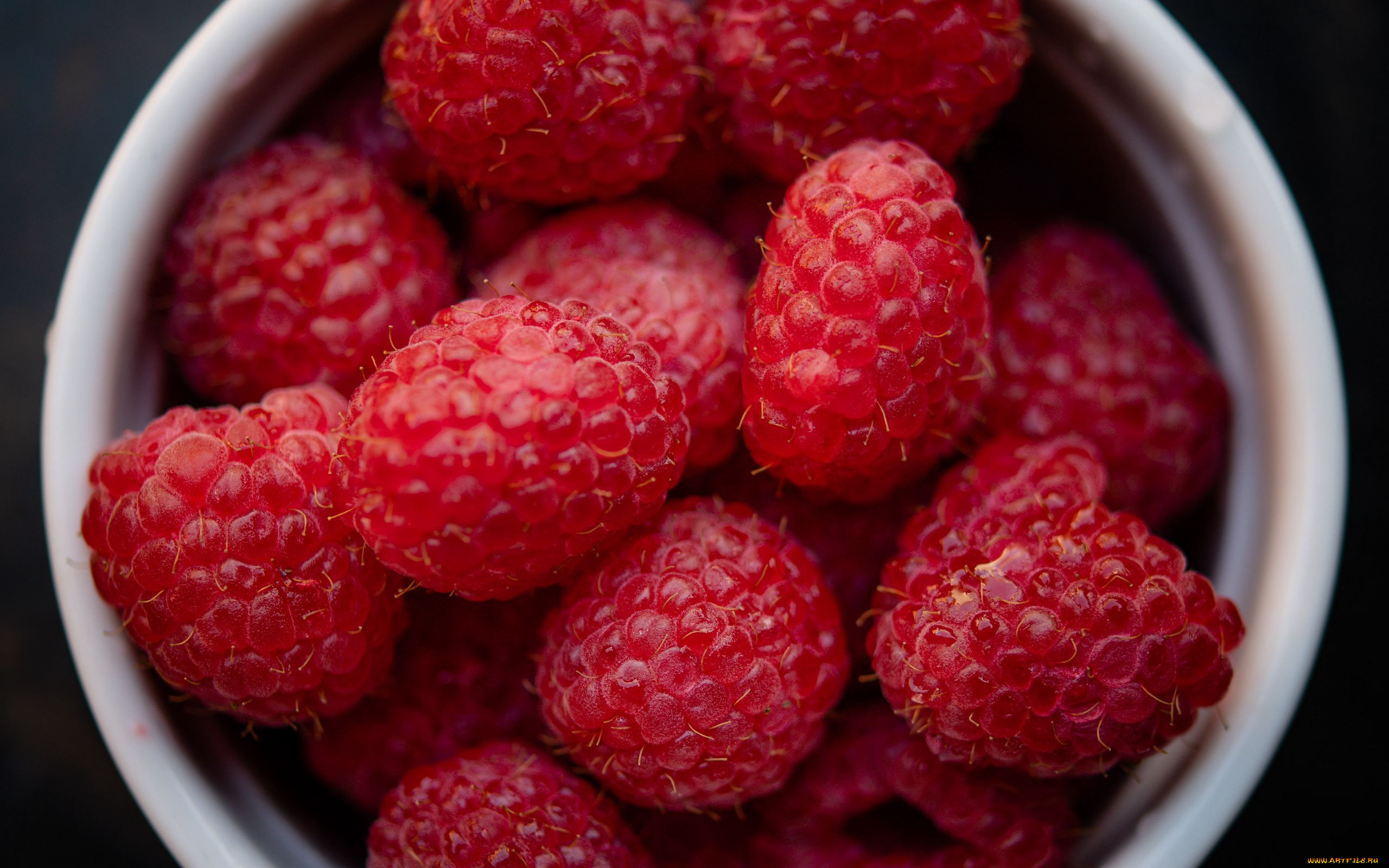 еда, малина, спелая, ягоды, макро