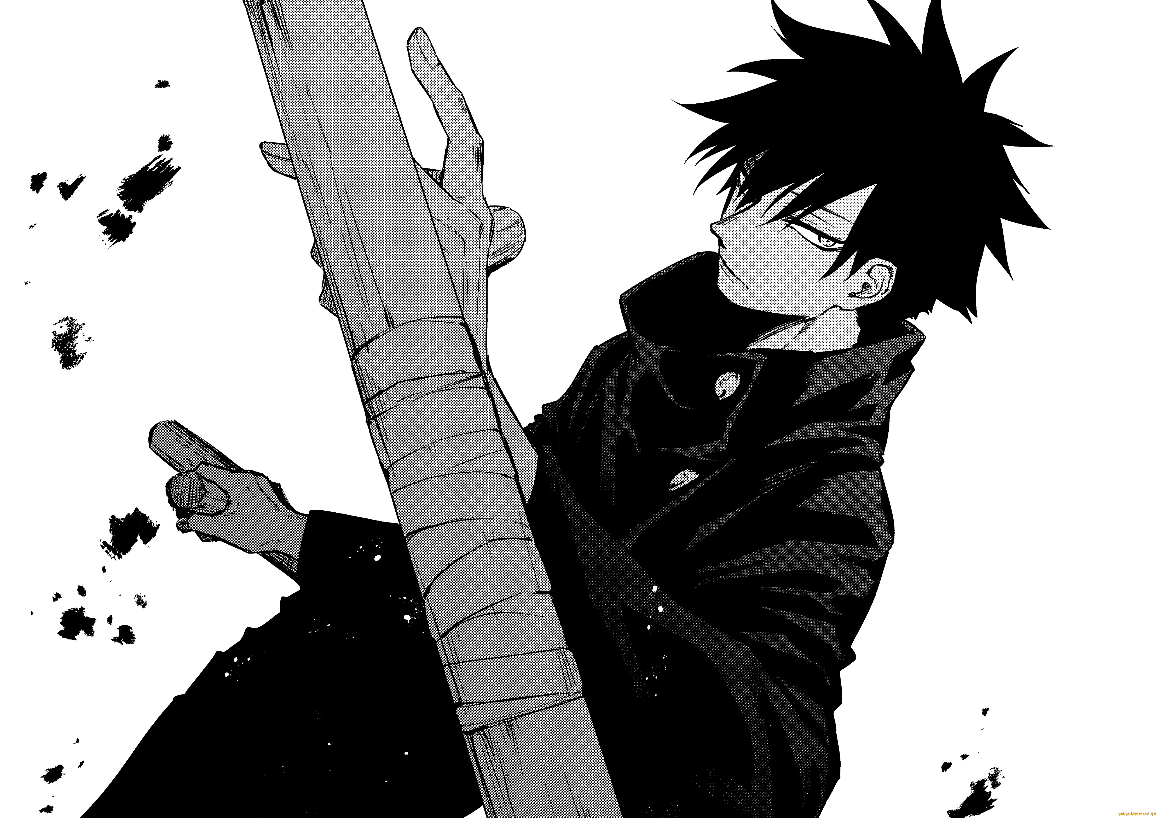 аниме, jujutsu, kaisen, магическая, битва