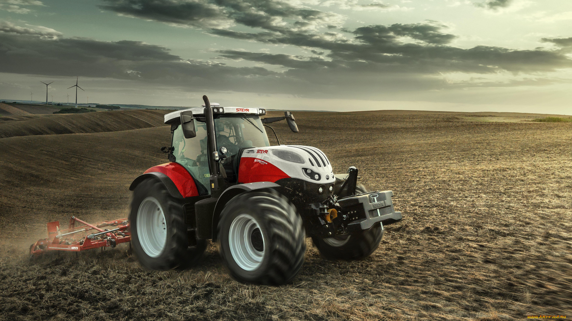 техника, тракторы, steyr