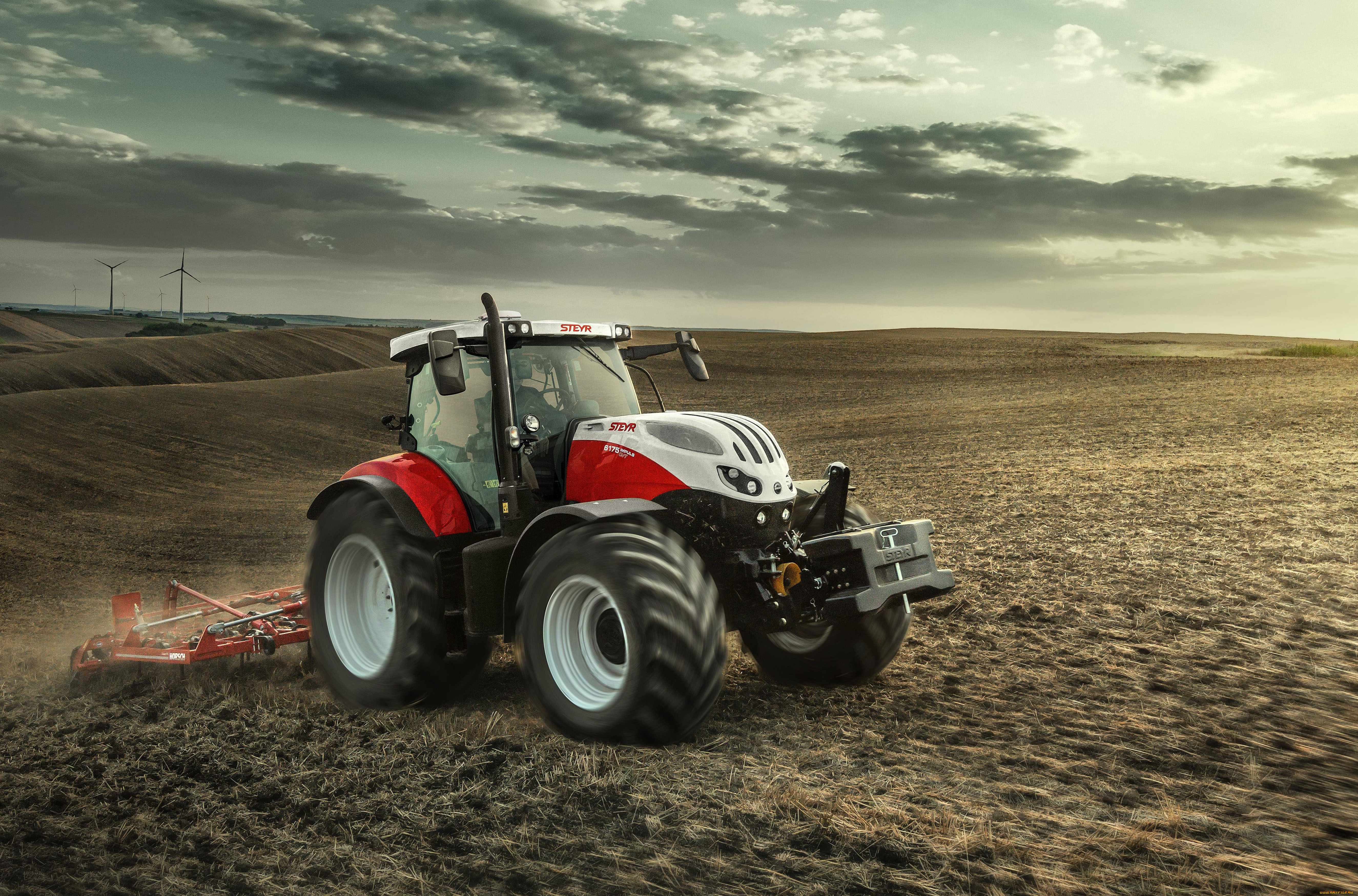 техника, тракторы, steyr