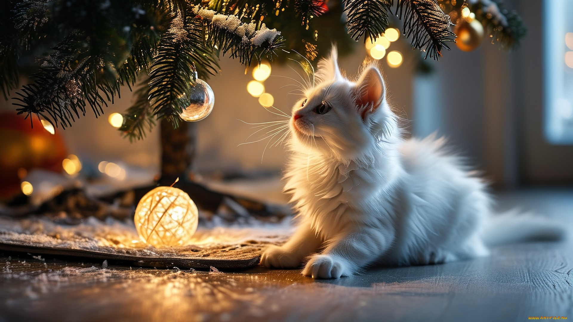 праздничные, -, разное, , новый, год, кот, кошка