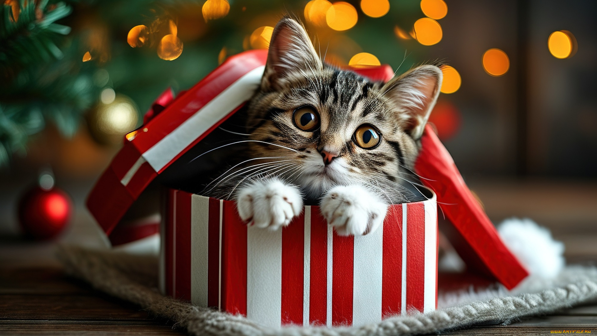 праздничные, -, разное, , новый, год, кот, кошка