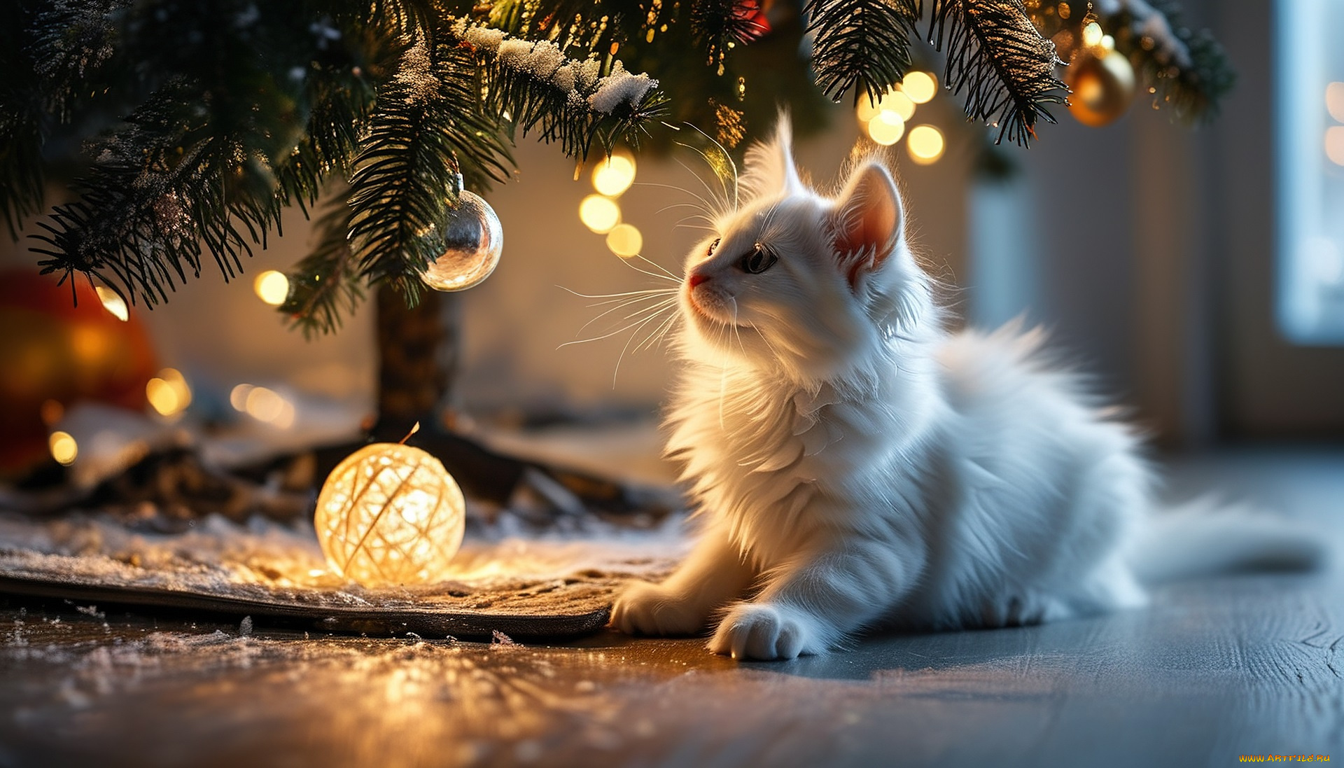 праздничные, -, разное, , новый, год, кот, кошка