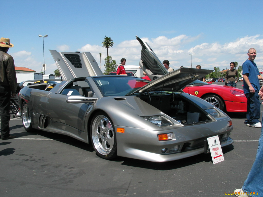 lamborghini, diablo, автомобили, выставки, уличные, фото