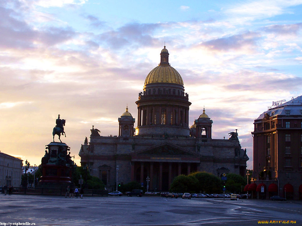 питер, исакиевский, собор, города, санкт, петербург, петергоф, россия
