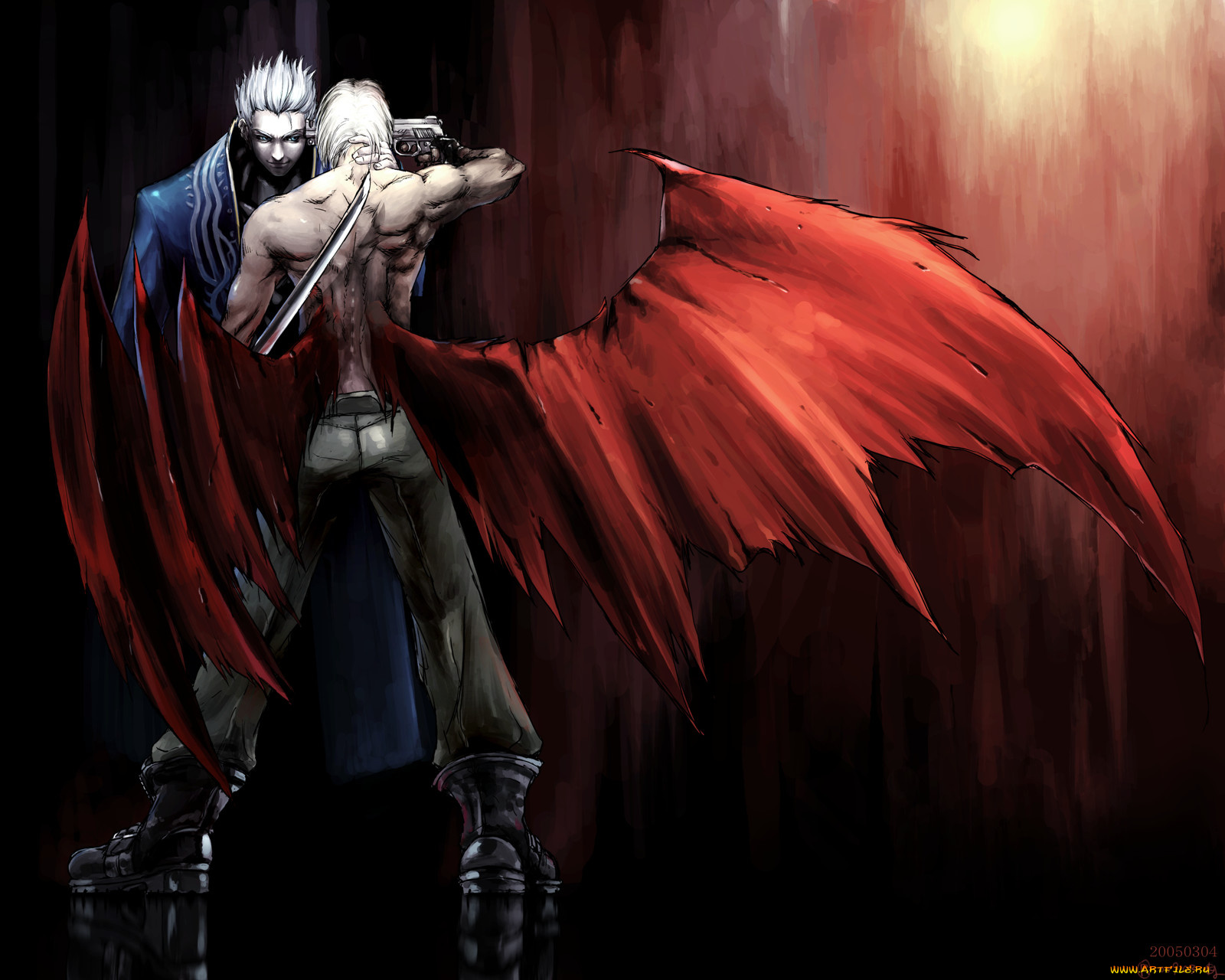 видео, игры, devil, may, cry, dante`s, awakening, dante, vergil