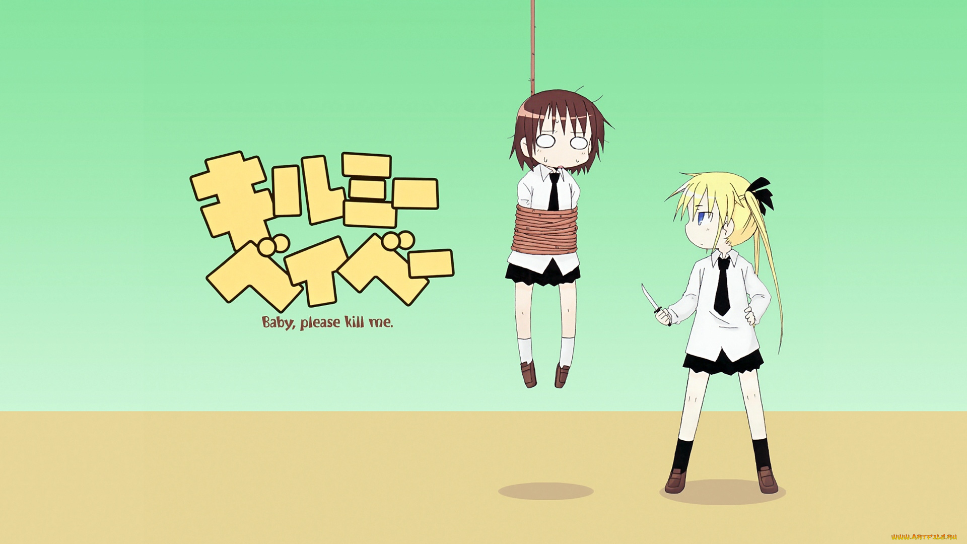 аниме, kill, me, baby