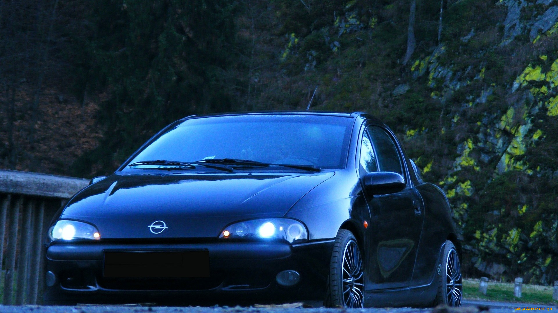 автомобили, opel, черный