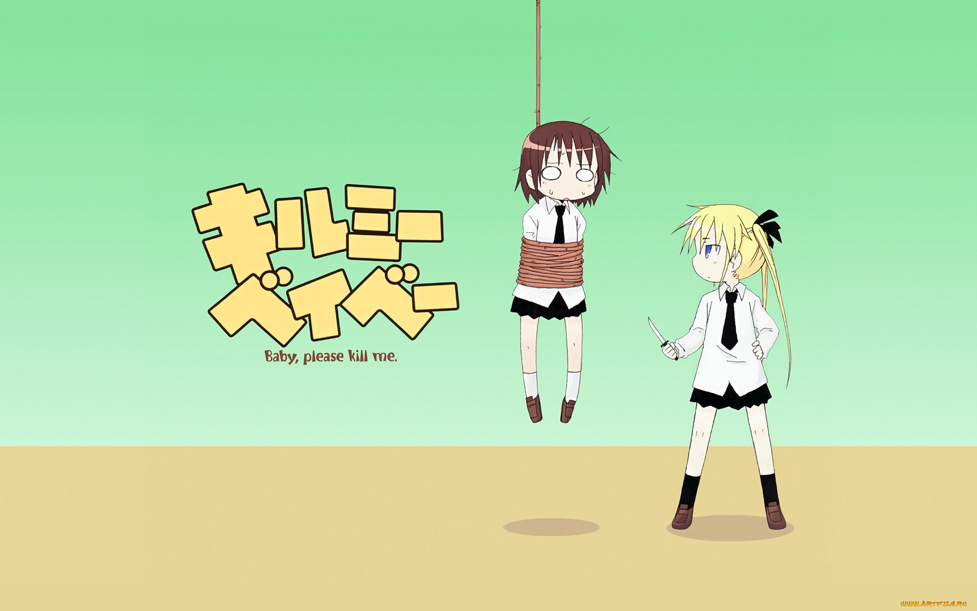 аниме, kill, me, baby