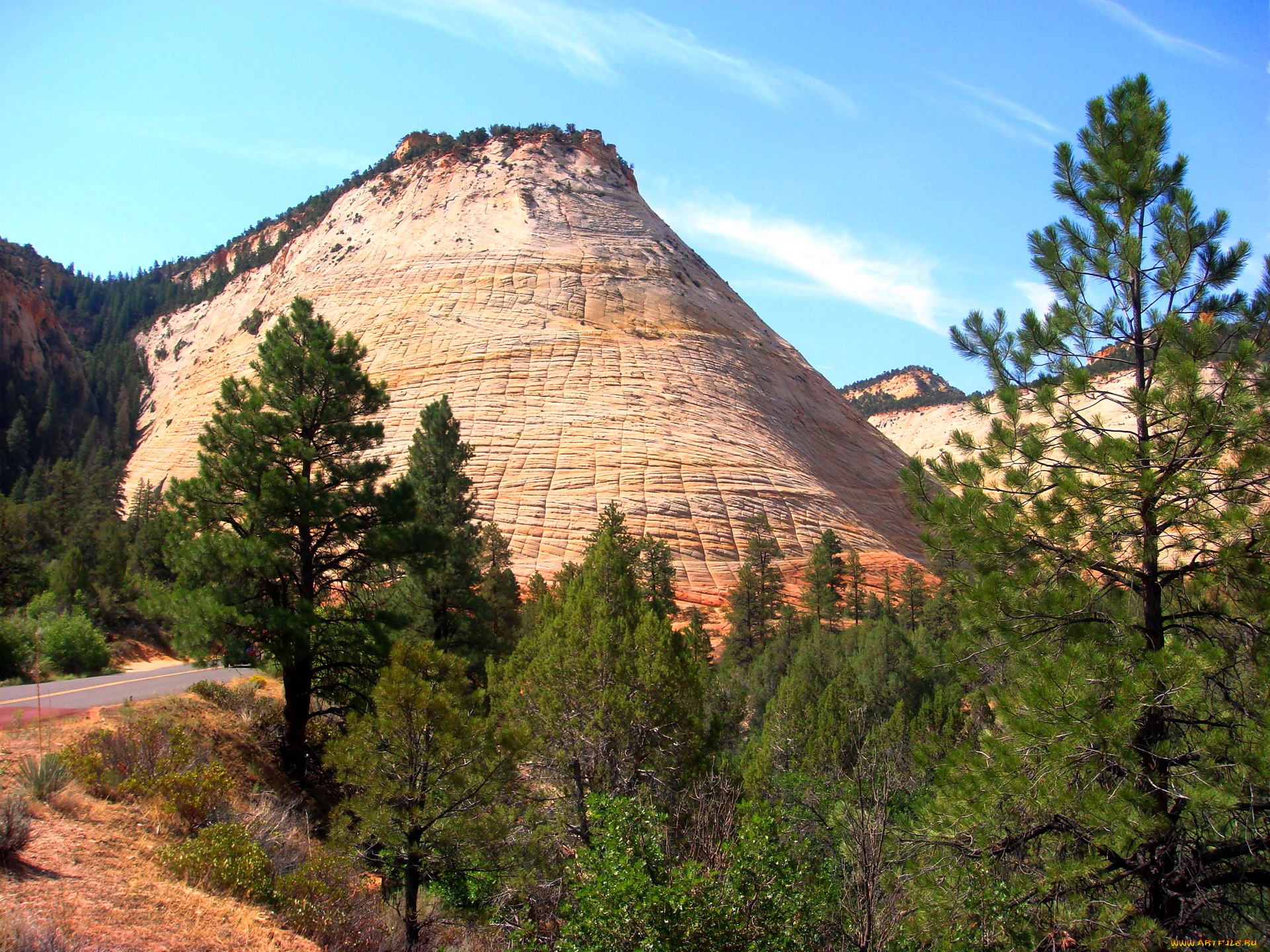 природа, горы, гора