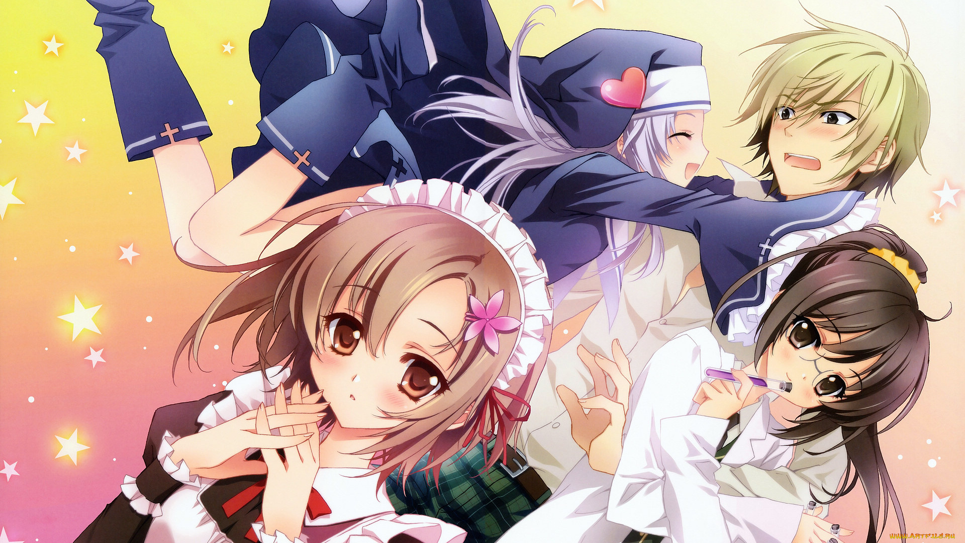 аниме, boku, wa, tomodachi, ga, sukunai, девушки