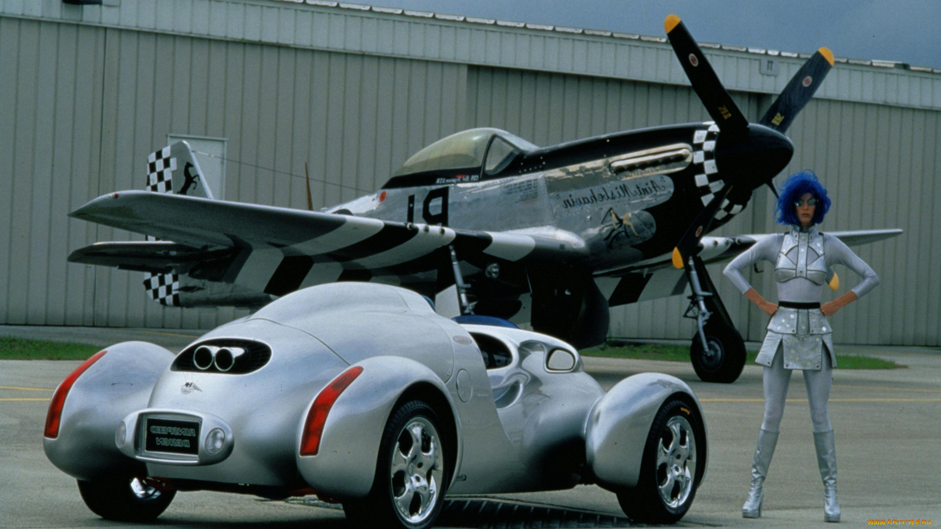 автомобили, авто, девушками, rinspeed