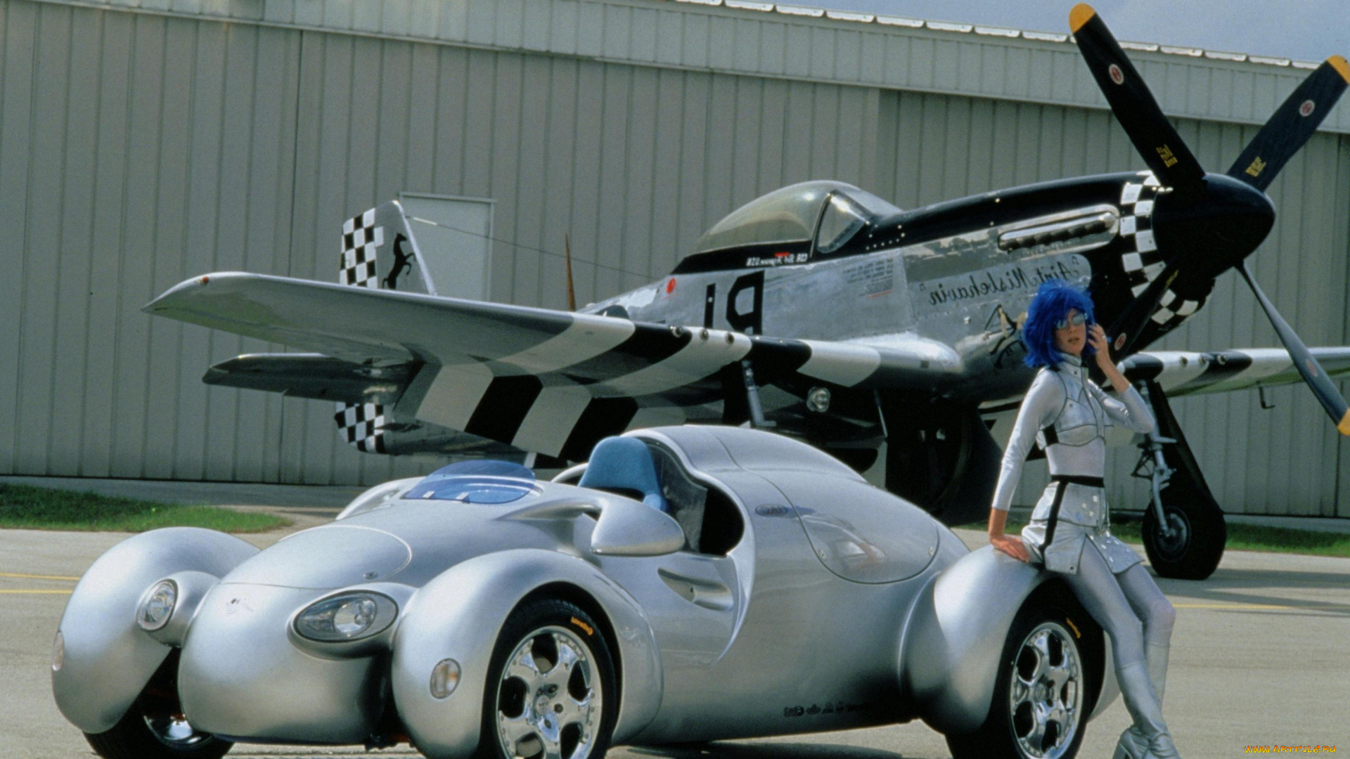 автомобили, авто, девушками, rinspeed