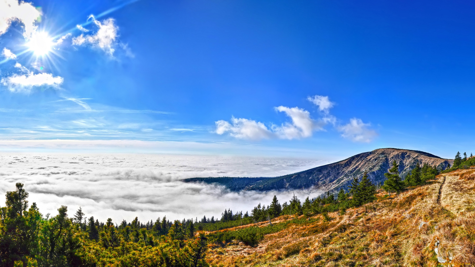 krkono&, 353, national, park, czech, republic, природа, пейзажи, озеро, горы